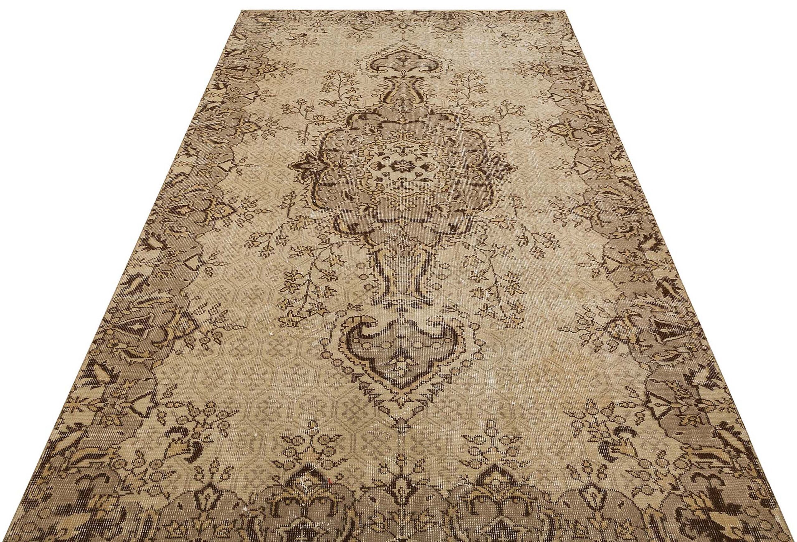 Eskitme Vintage El Dokuma Halısı 165 x 268 cm 9430