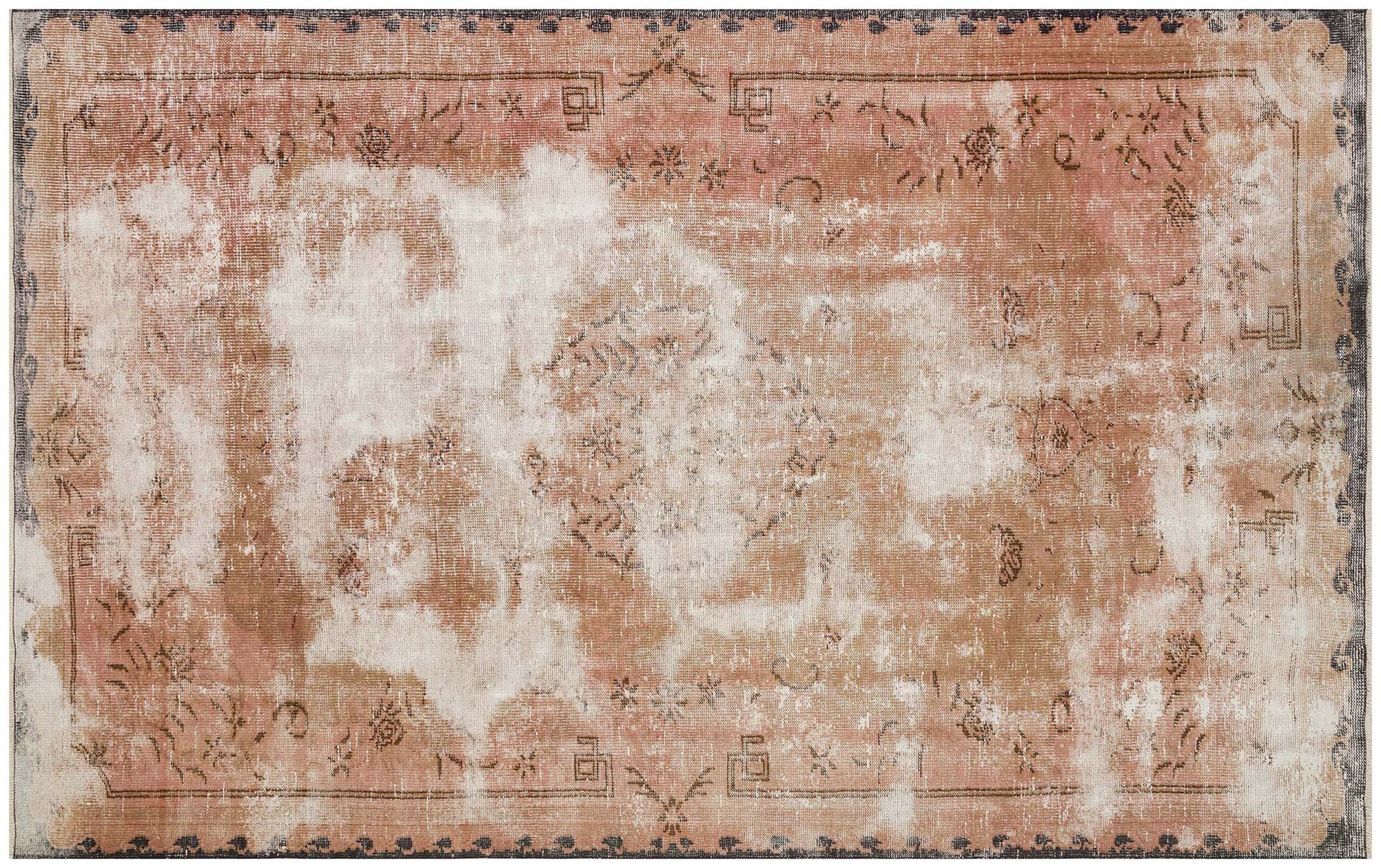 Vintage Wool Rug — detail view 2, handmade vintage rug