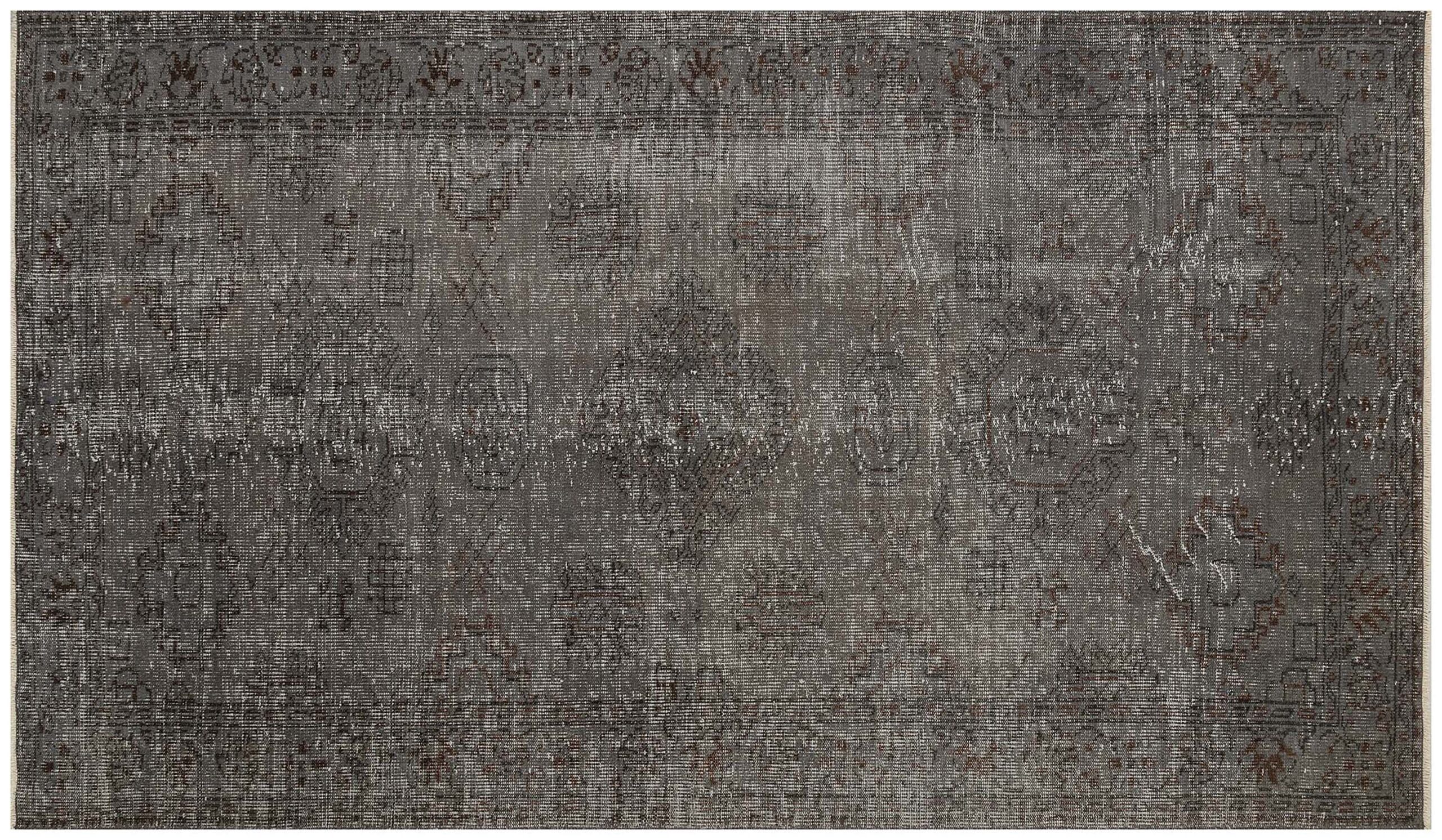 Eskitme Vintage El Dokuma Halısı, 149 x 257 cm 9499 - Görsel 2