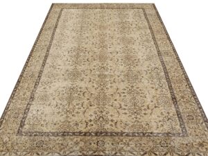 Klasik Modern Vintage Eskitme El Dokuma Halı 171 x 261 cm 9504