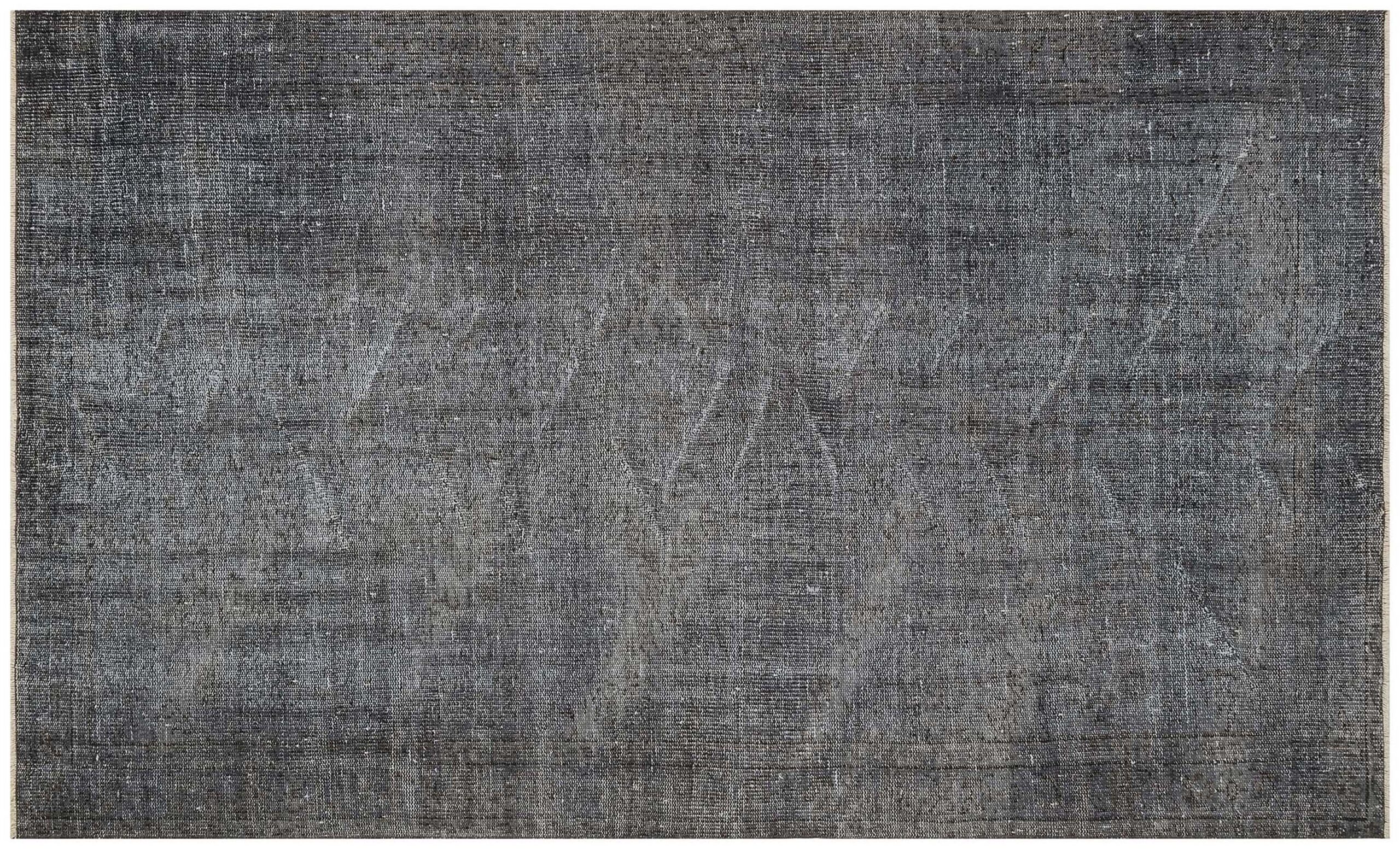 Unique Anatolian Vintage Distressed Handwoven Rug — detail view 3, handmade vintage rug