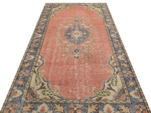 Vintage Yün Eskitme Halı 149x273 cm 9619