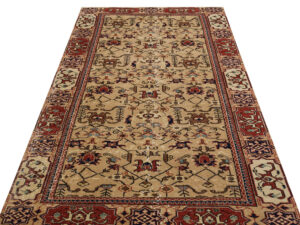 Eşsiz Renk ve Desenlerde Anadolu Vintage Eskitme El Dokuma Halı 136x226cm 9645
