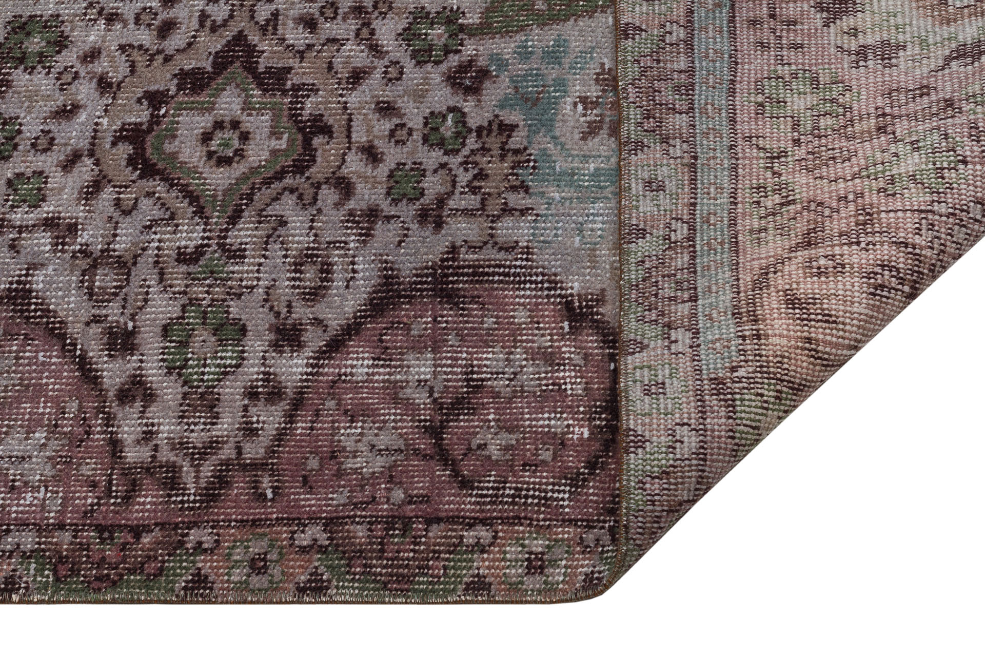 Handwoven Vintage Anatolian Rug — detail view 3, handmade vintage rug