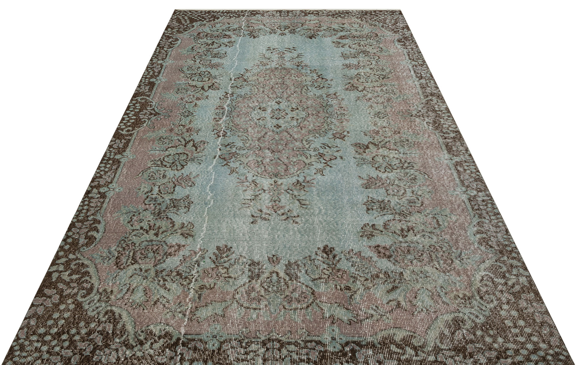 El Dokuması Vintage Anadolu Halısı 171x277cm 9713