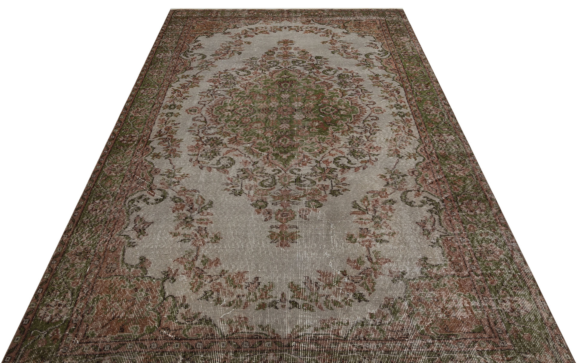 El Dokuması Vintage Anadolu Halısı 171x277cm 9718