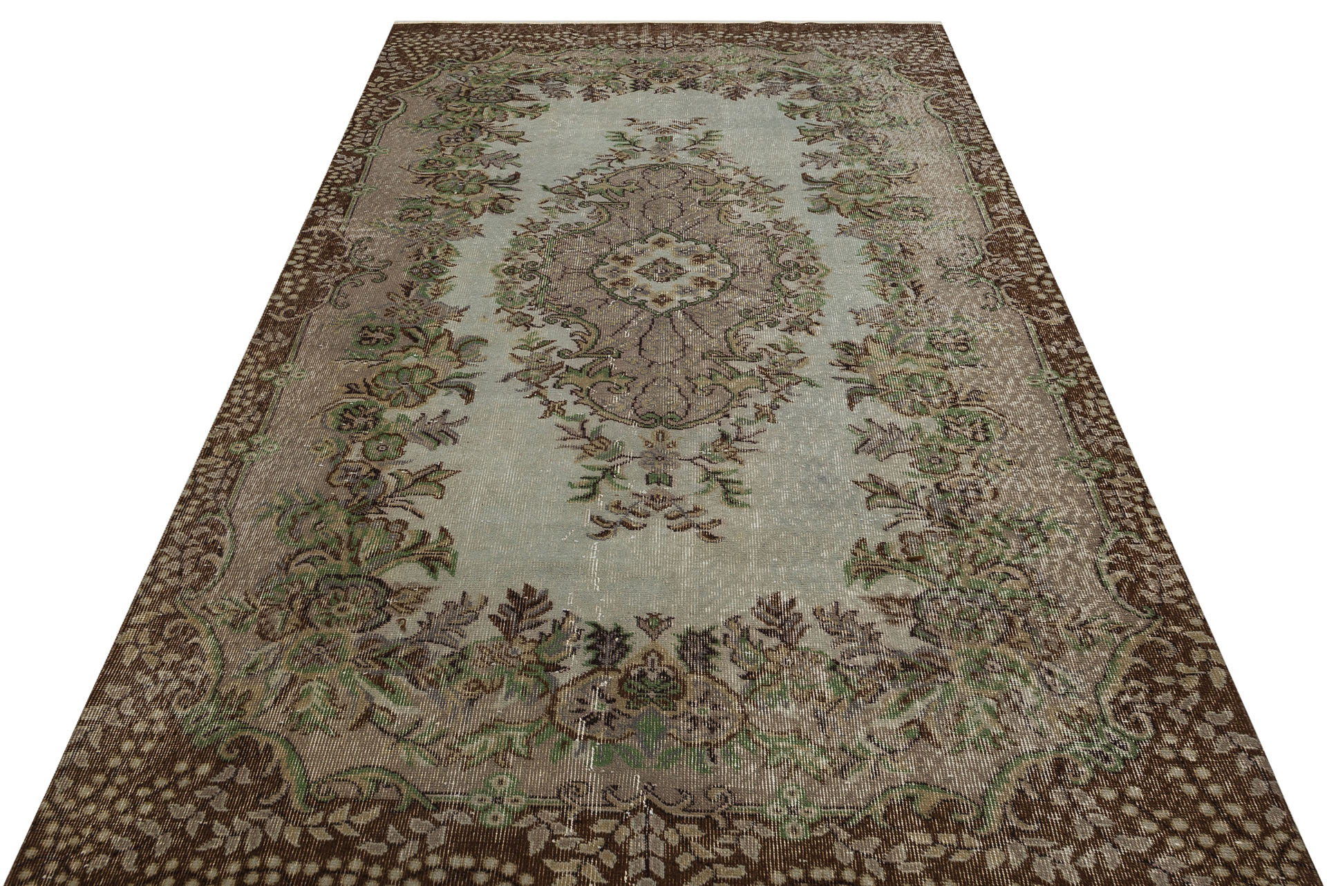 El Dokuması Vintage Anadolu Halısı 164x282cm 9719