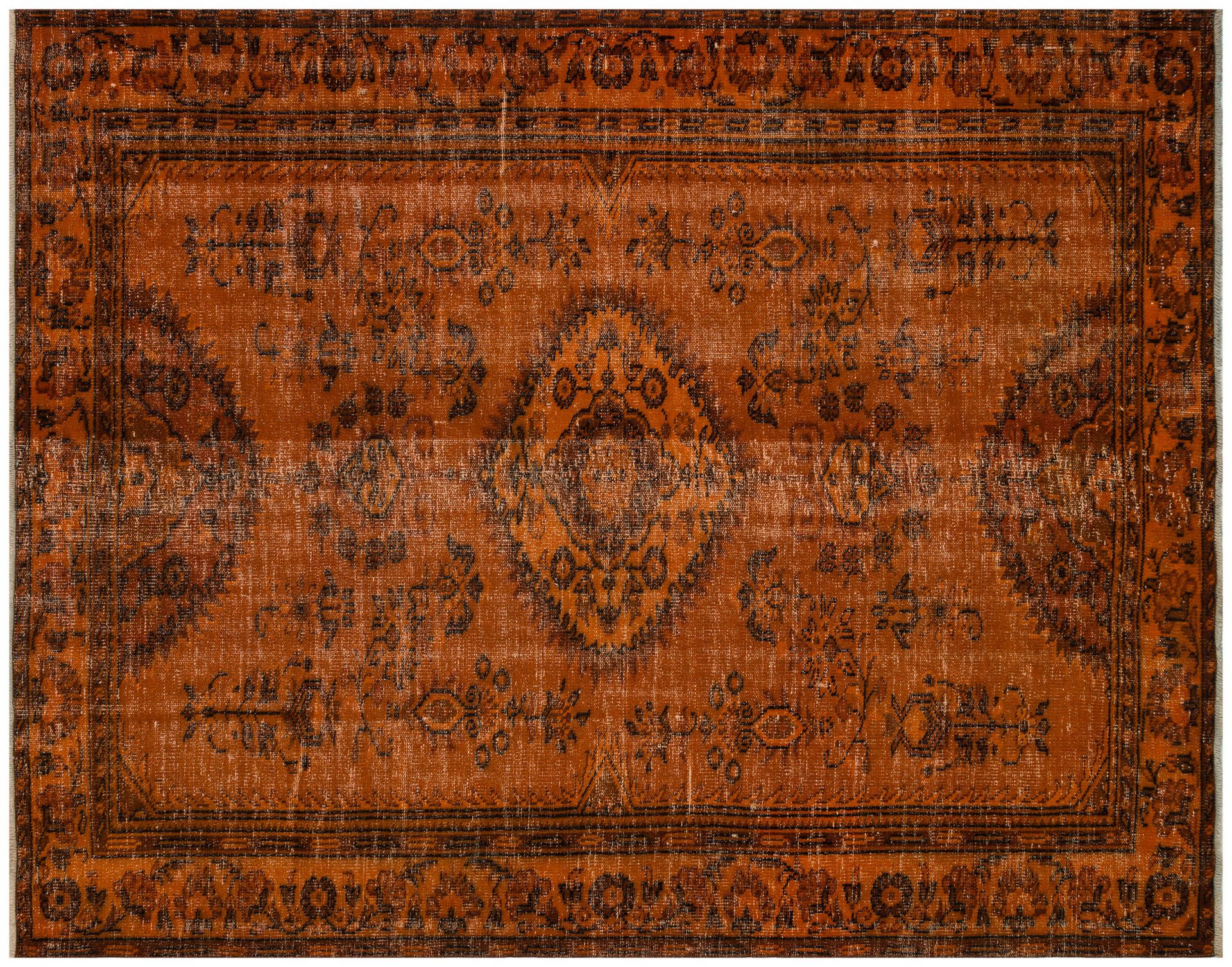 Vintage Hand-Woven Wool Rug — detail view 2, handmade vintage rug
