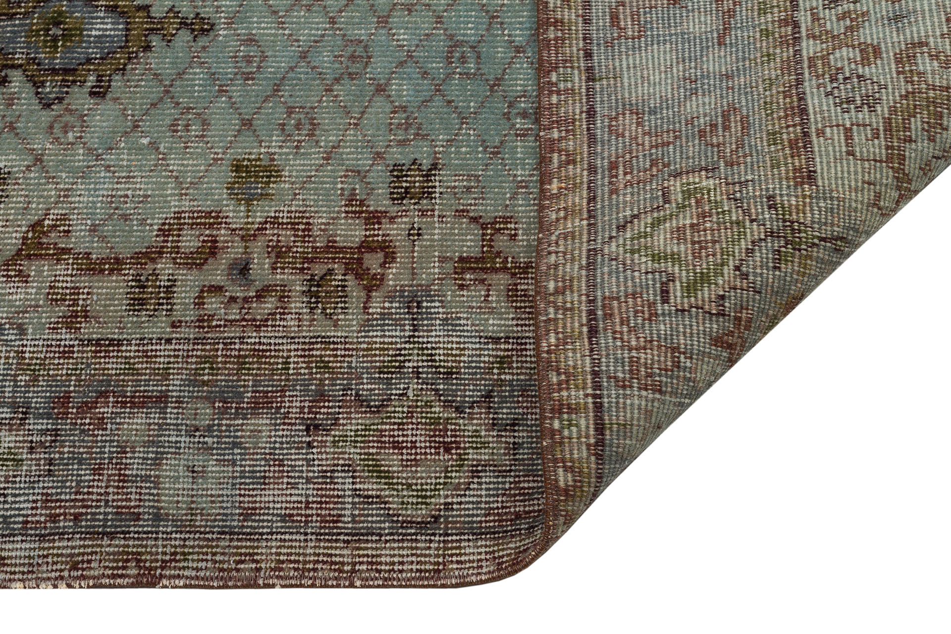 El Dokuması Vintage Anadolu Halısı 175x264cm 9730 - Görsel 2