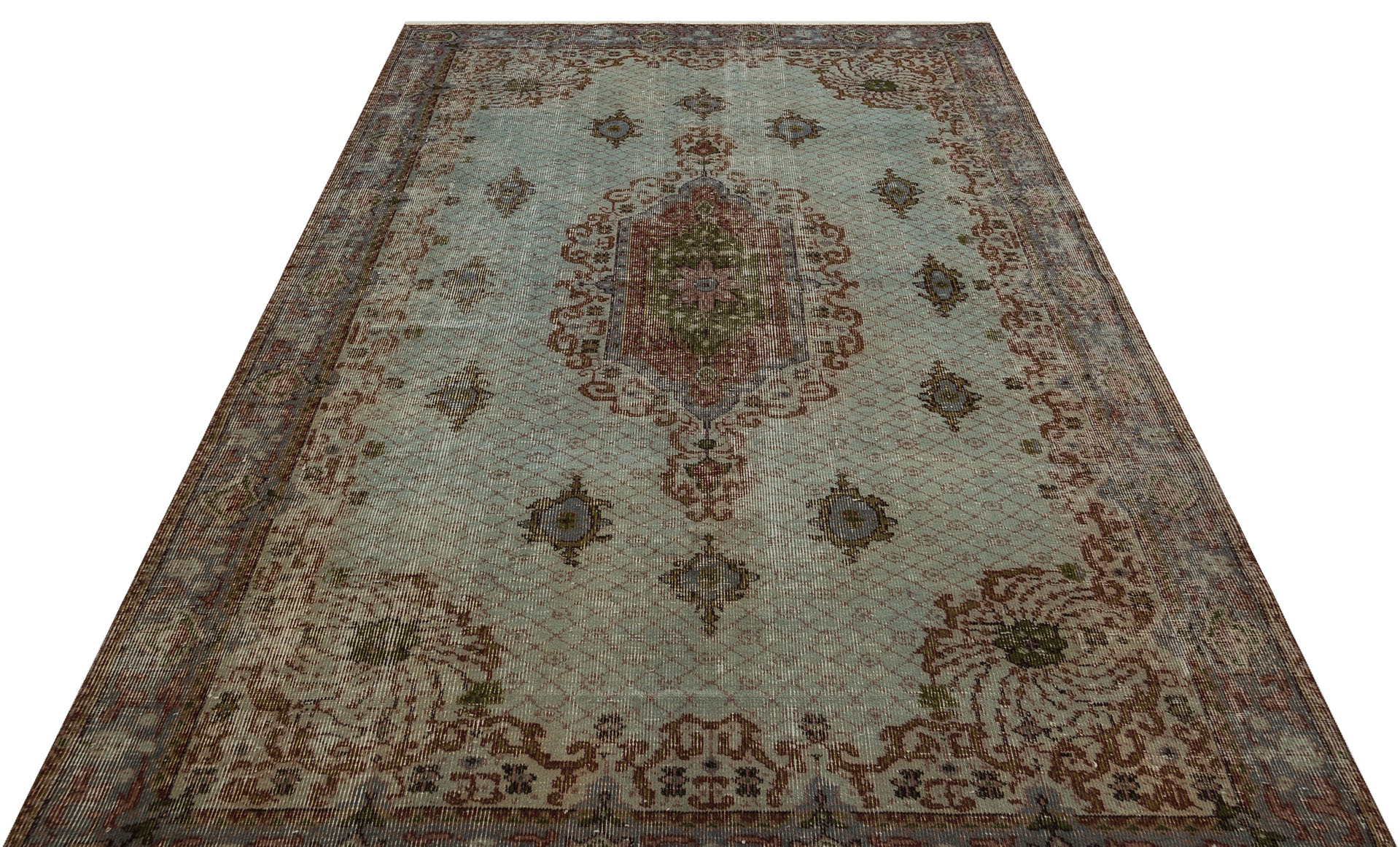 El Dokuması Vintage Anadolu Halısı 175x264cm 9730