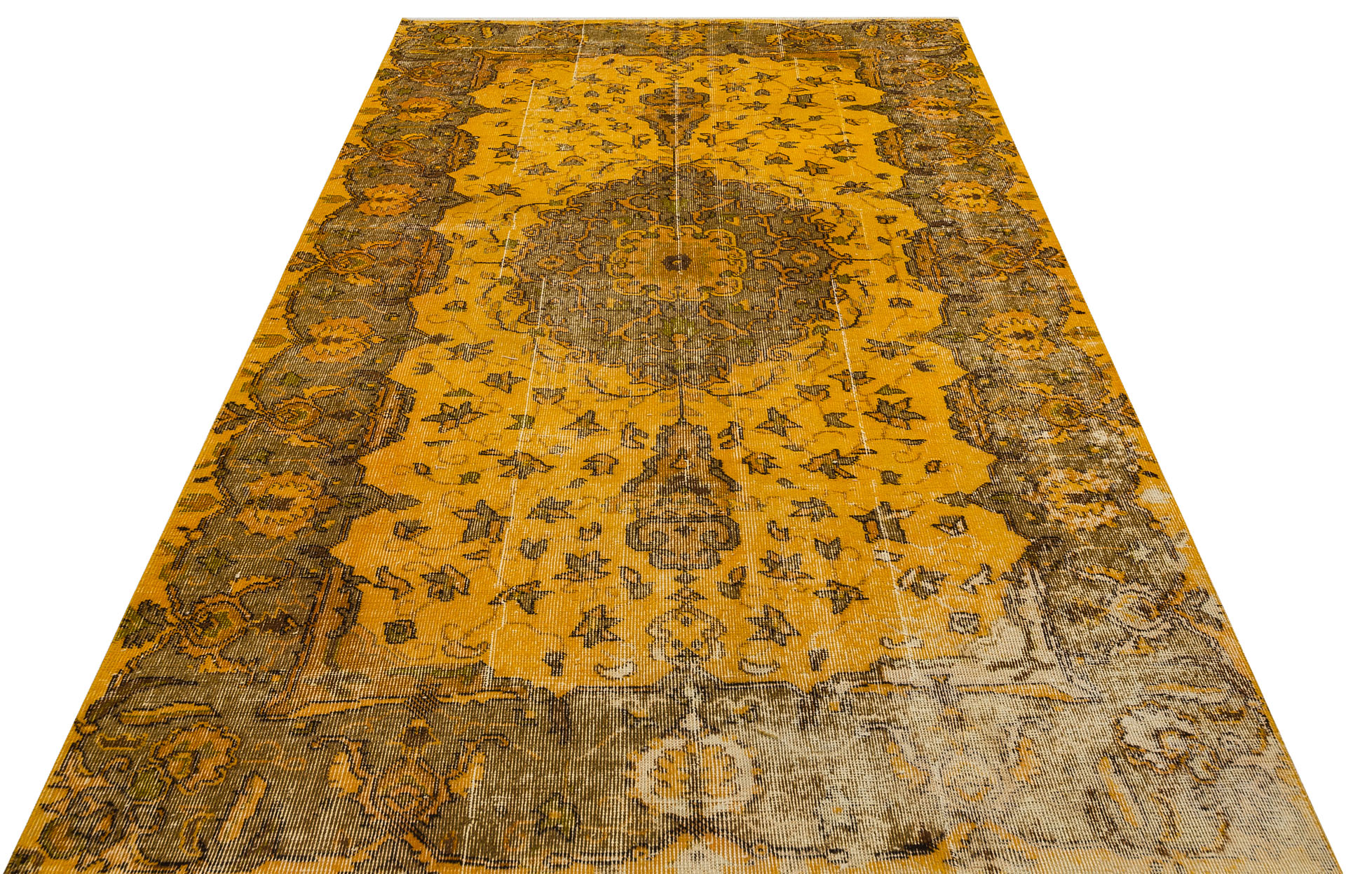 El Dokuması Vintage Anadolu Halısı 166x265cm 9732