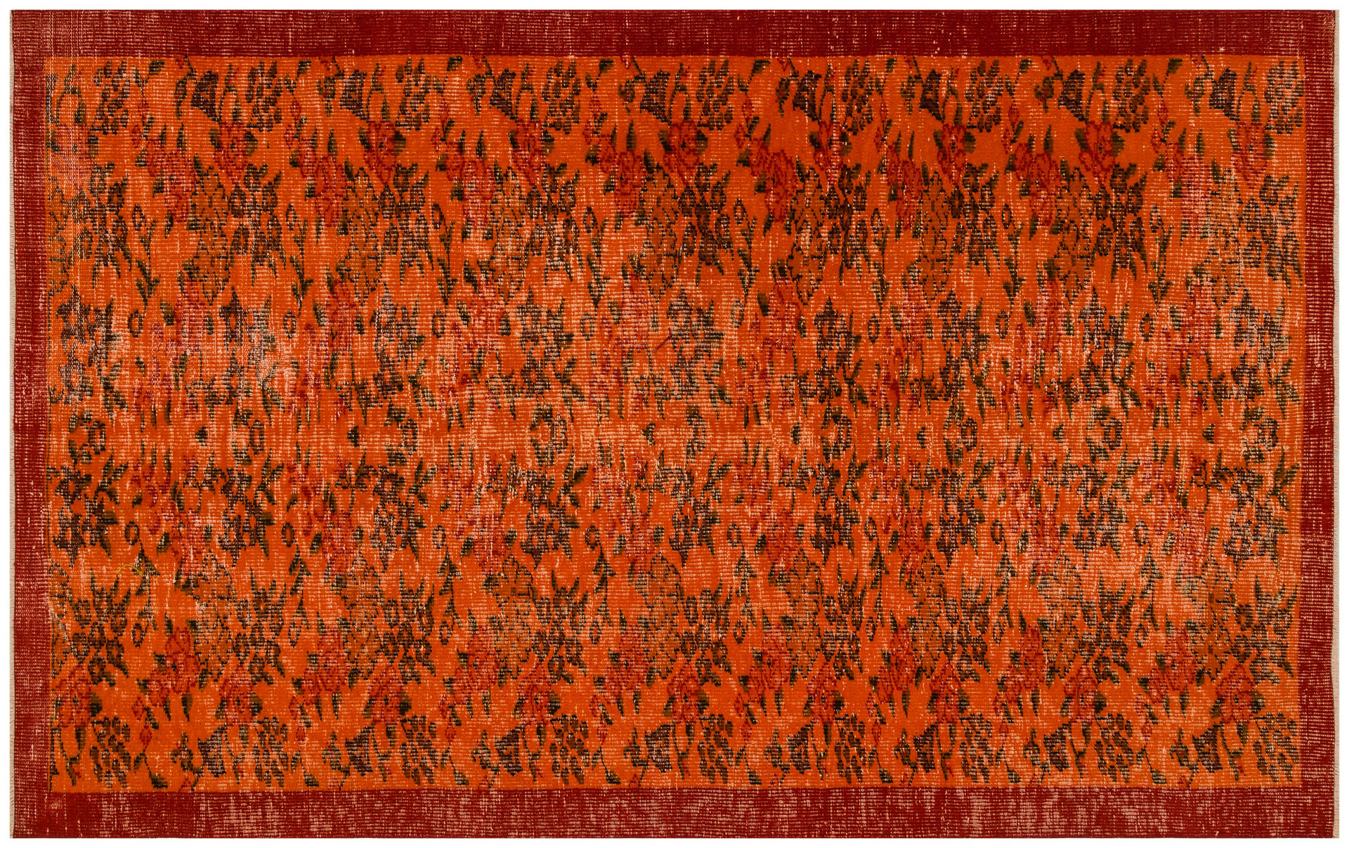 Handwoven Classic Rug — detail view 3, handmade vintage rug