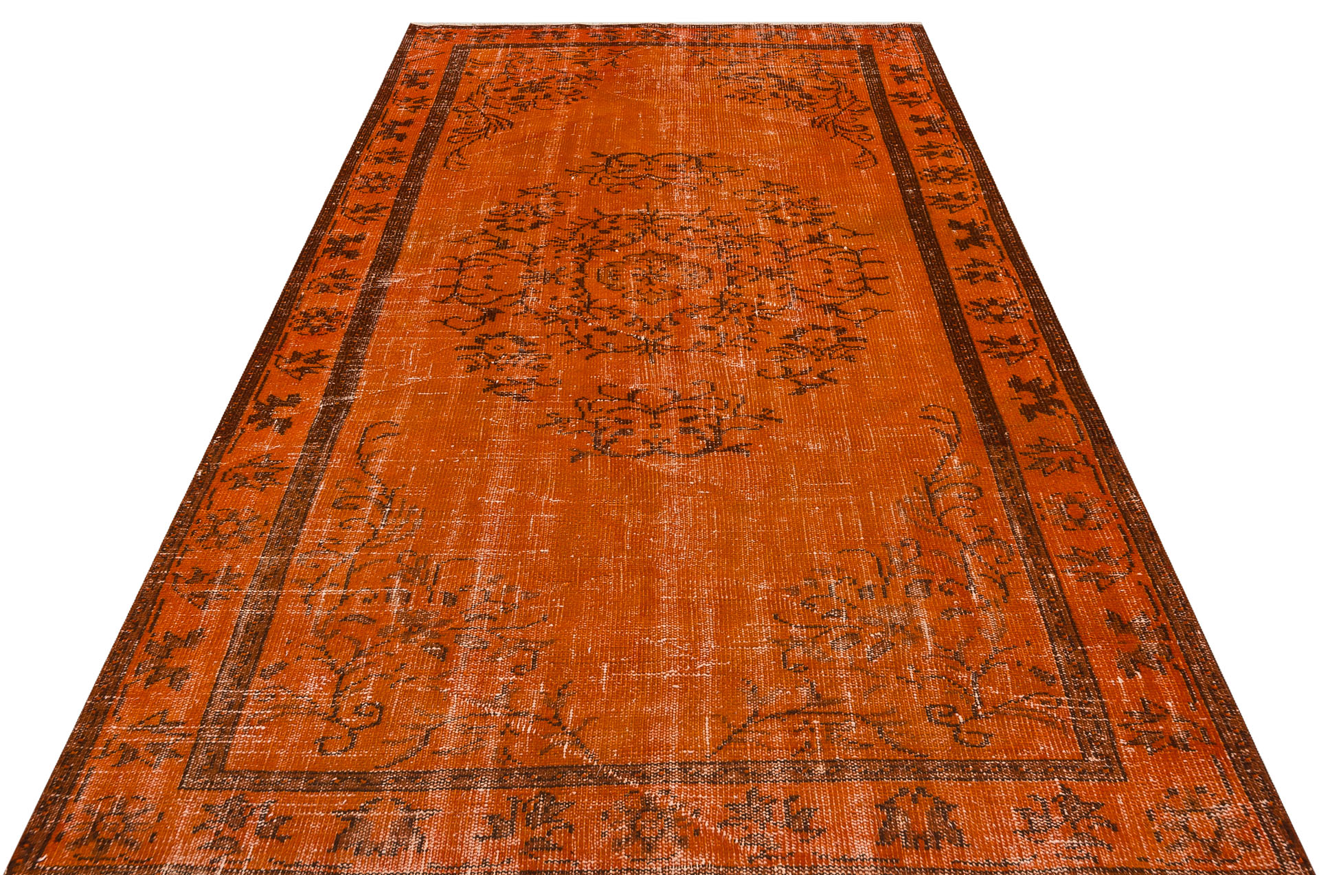 El Dokuması Vintage Anadolu Halısı 164x265cm 9739
