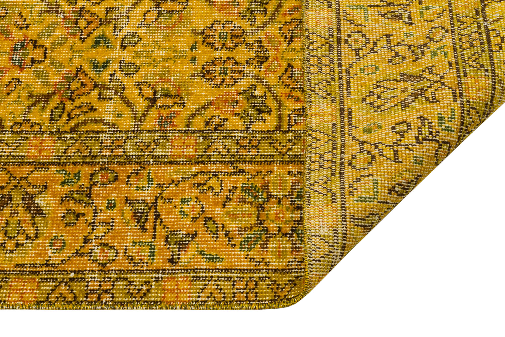 El Dokuması Vintage Anadolu Halısı 160x256cm 9744 - Görsel 3