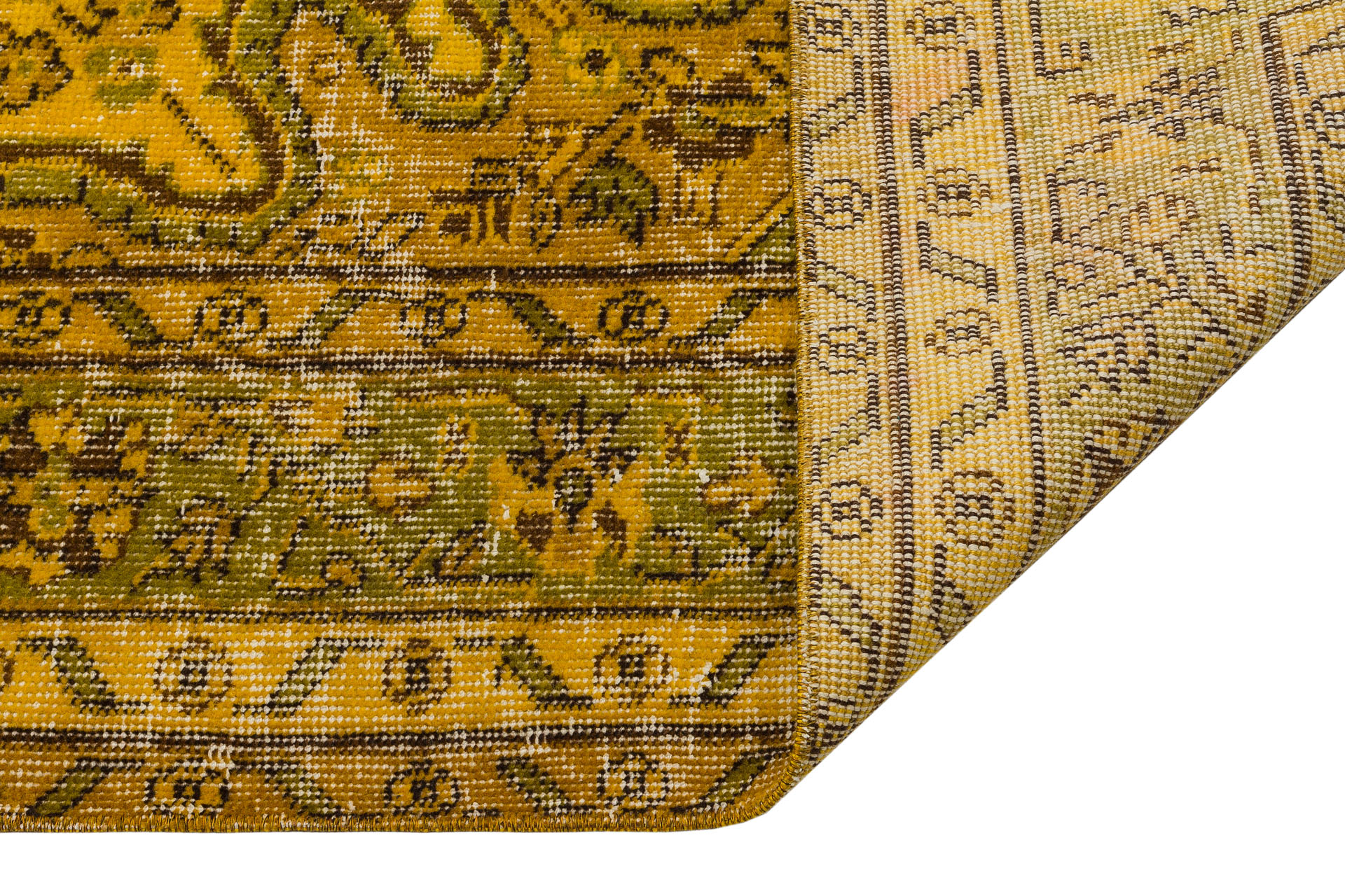 El Dokuması Vintage Anadolu Halısı 165x280cm 9745 - Görsel 3