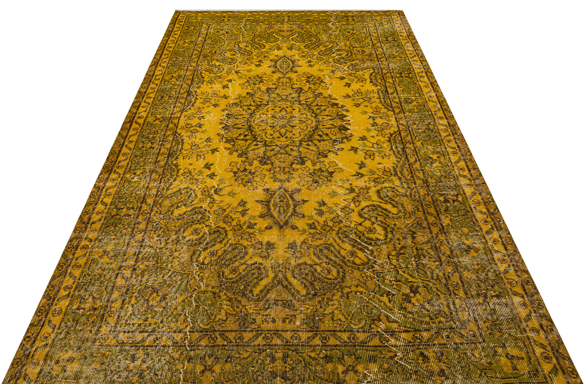 El Dokuması Vintage Anadolu Halısı 165x280cm 9745