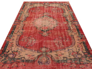 El Dokuması Vintage Anadolu Halısı 167x259cm 9750