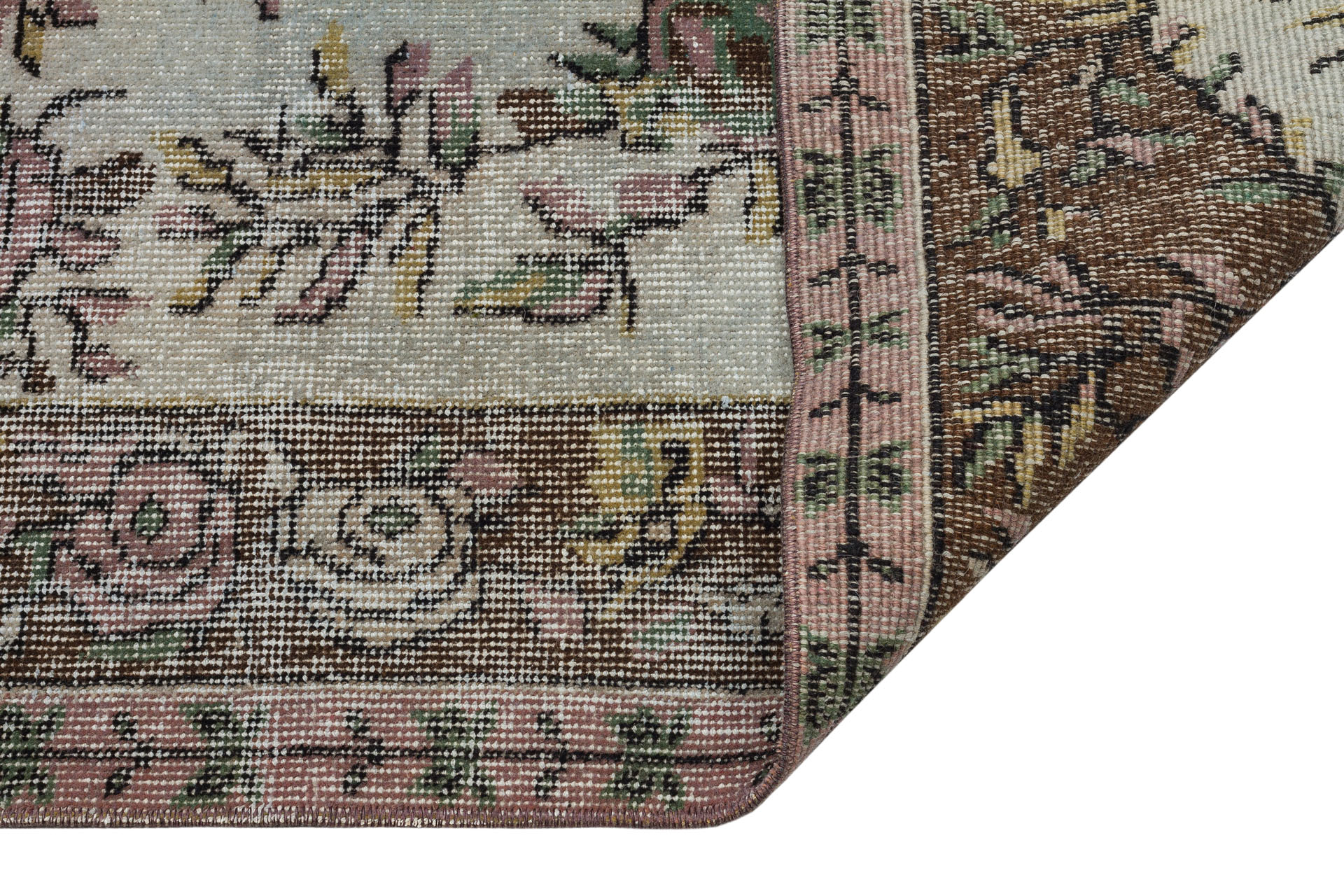Handwoven Vintage Anatolian Rug — detail view 3, handmade vintage rug