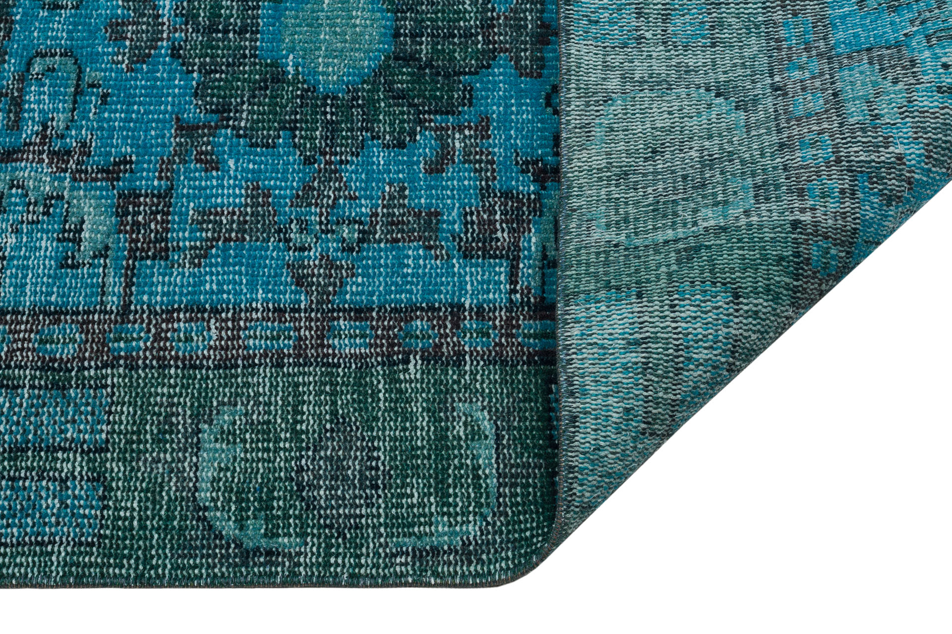El Dokuması Vintage Anadolu Halısı 160x263cm 9773 - Görsel 3