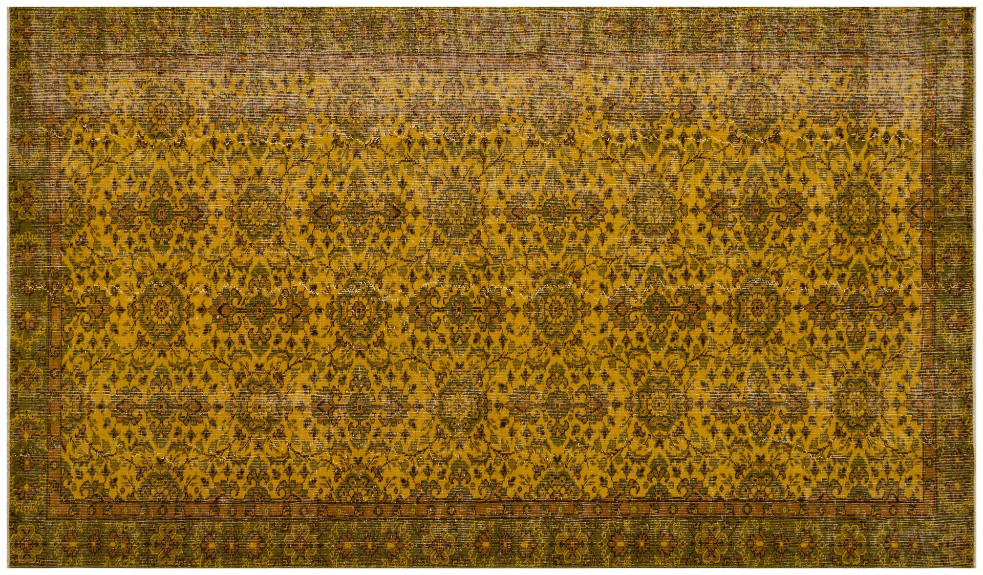 Vintage-Textured Distressed Rug — detail view 2, handmade vintage rug