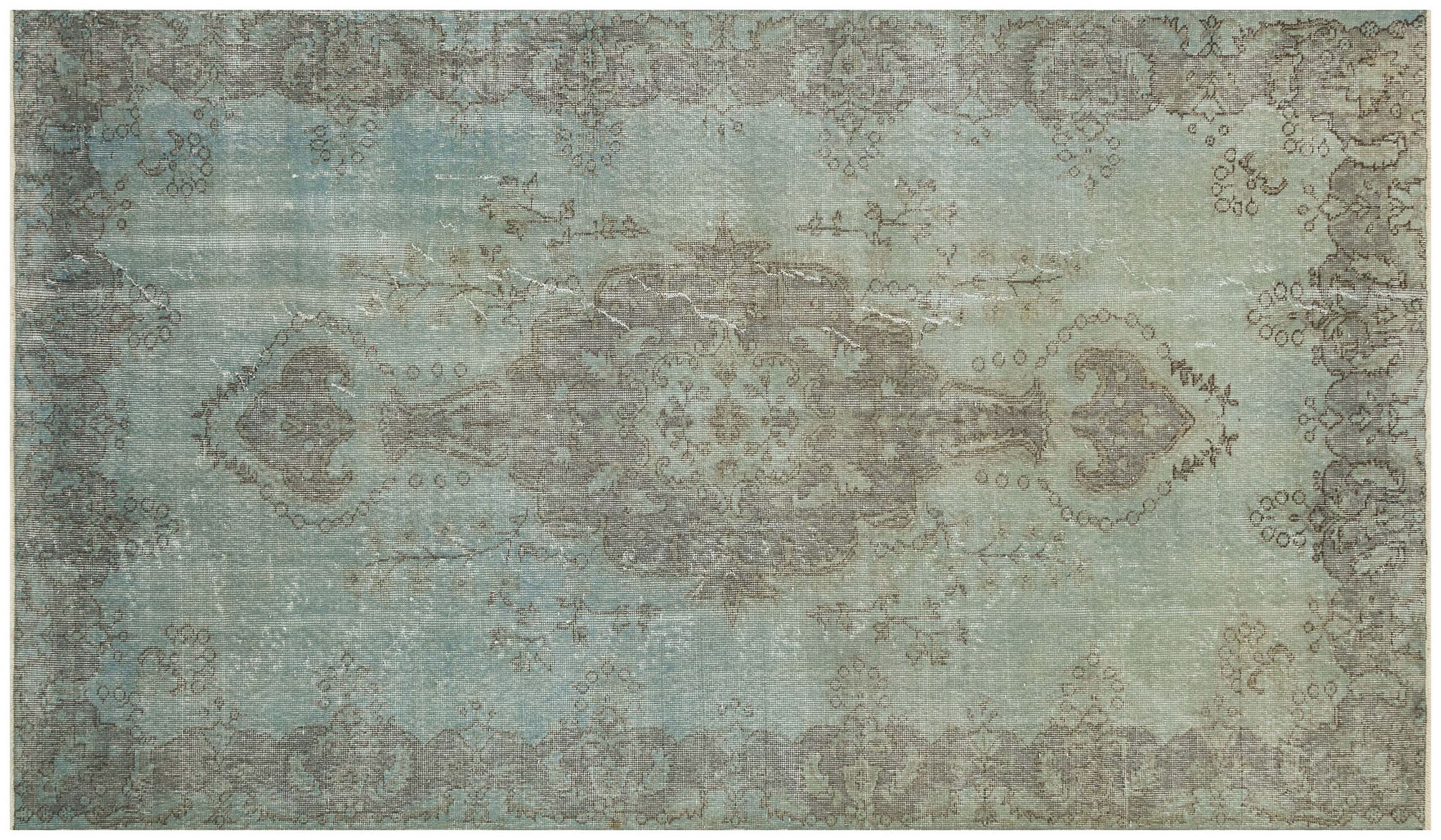 Özel Vintage Eskitme EL Dokuma Halı 163 x 277 cm F1256 - Görsel 2