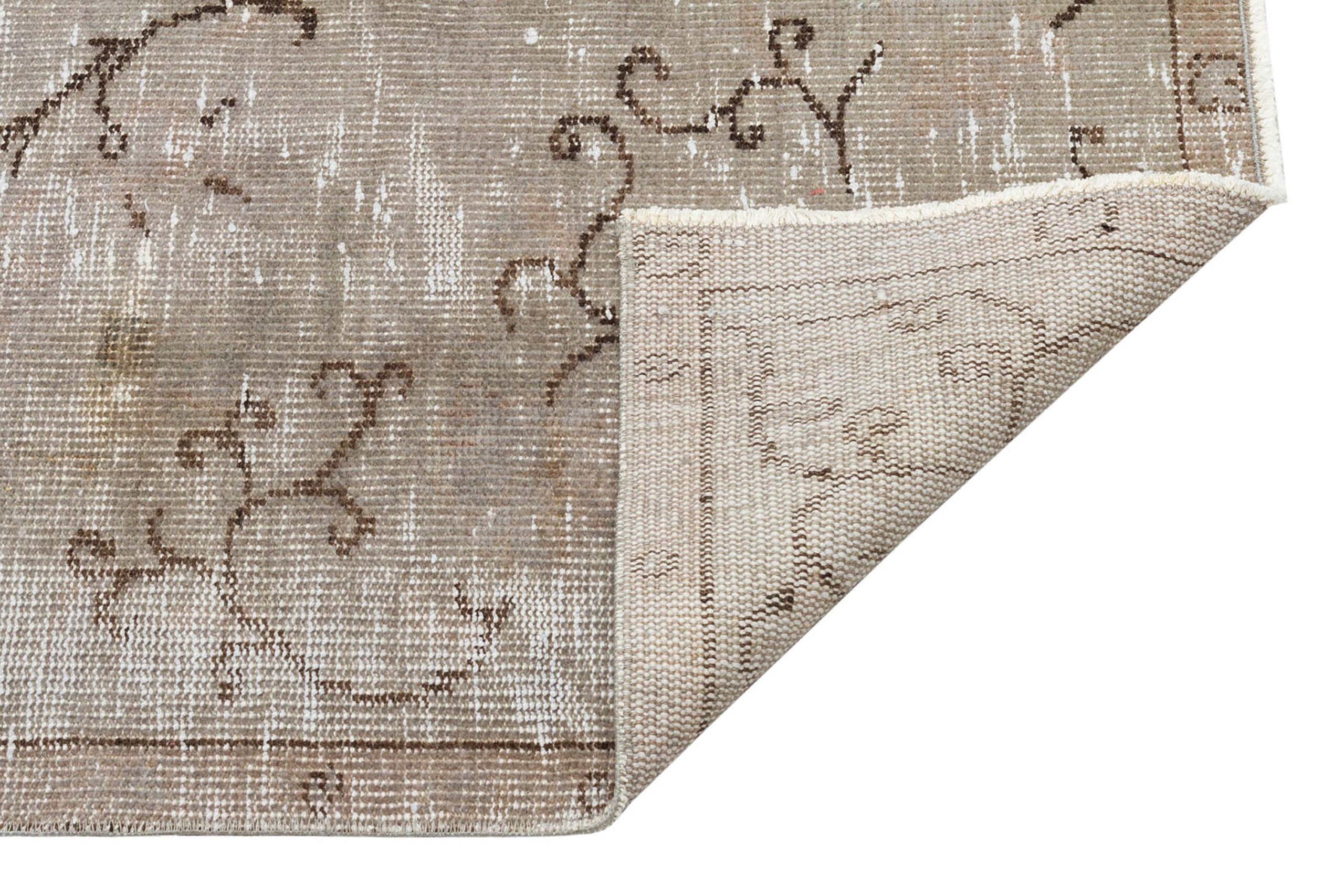 Eskitme El Dokuma Vintage Halı 146 x 274 cm F1257 - Görsel 4