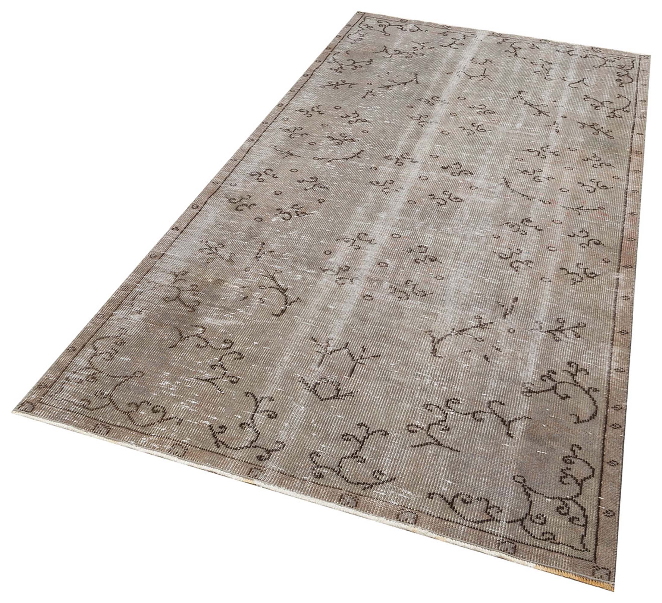 Eskitme El Dokuma Vintage Halı 146 x 274 cm F1257