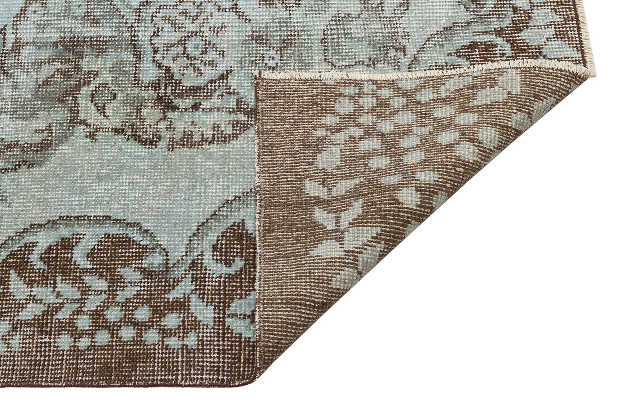 Exclusive Vintage Distressed Hand-Woven Rug — detail view 3, handmade vintage rug