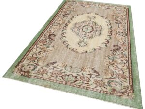 Klasik Modern Vintage EL Dokuma Halı 178 x 278 cm F1293