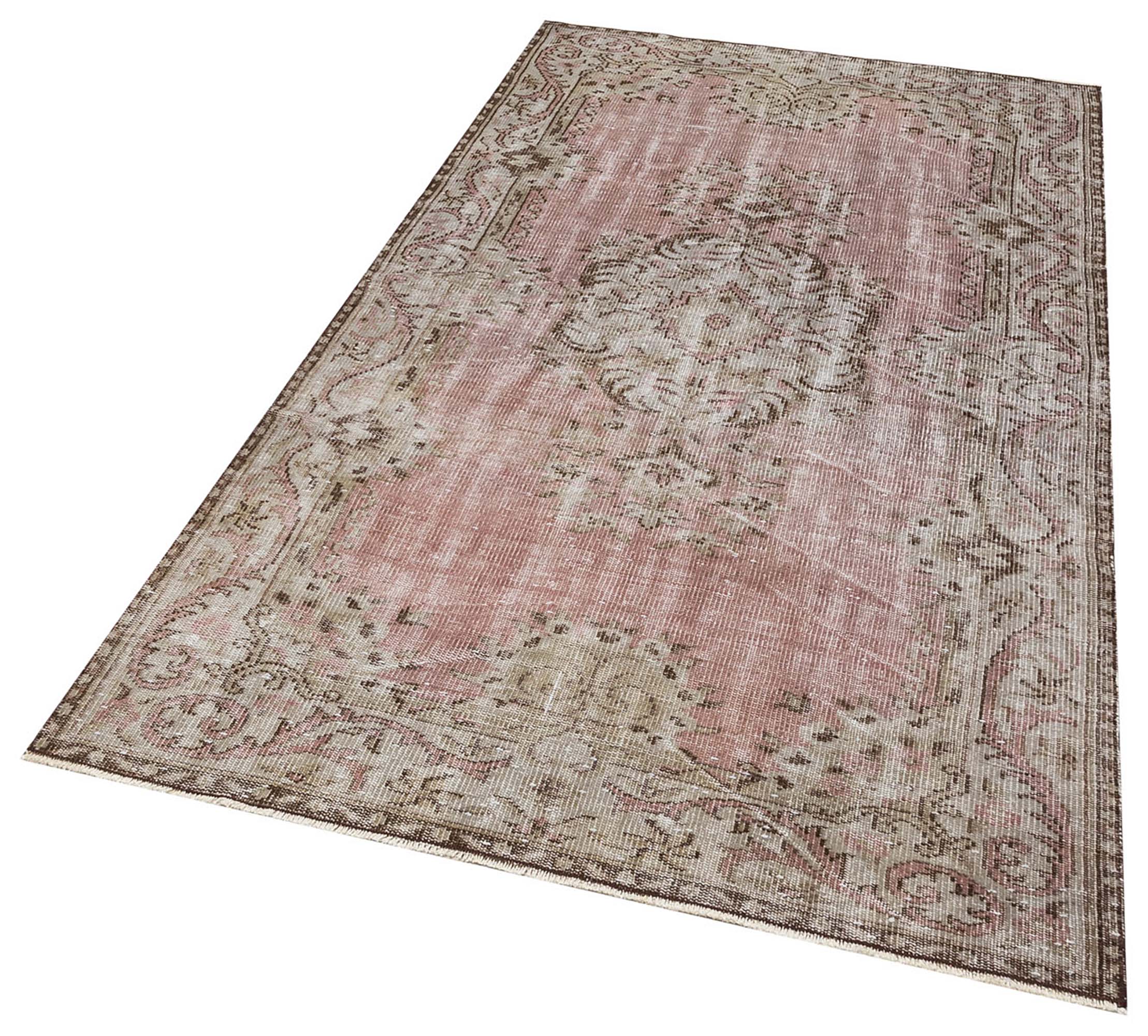 Eşsiz Güzelliğe Sahip Vintage El Dokuma Halı 135 x 230 cm F1300