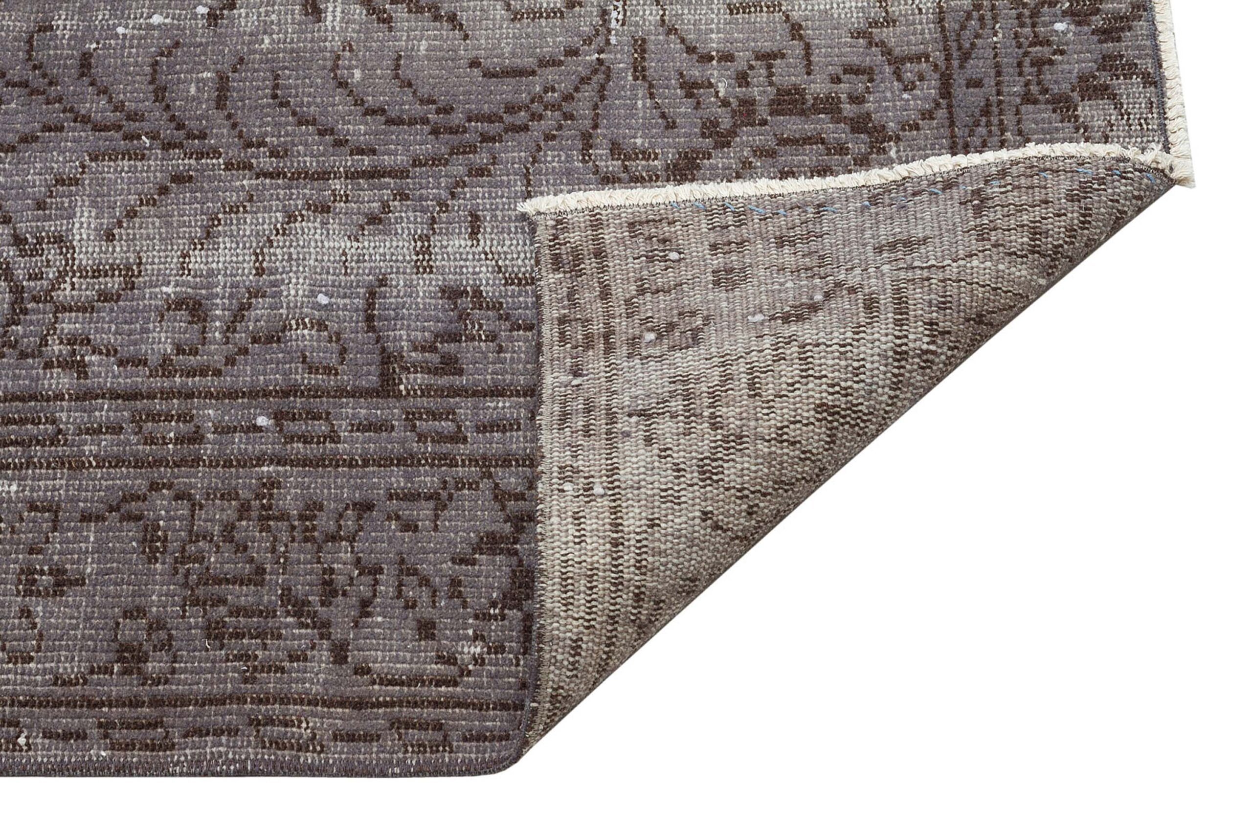 Vintage Distressed Hand-Woven Rug — detail view 3, handmade vintage rug