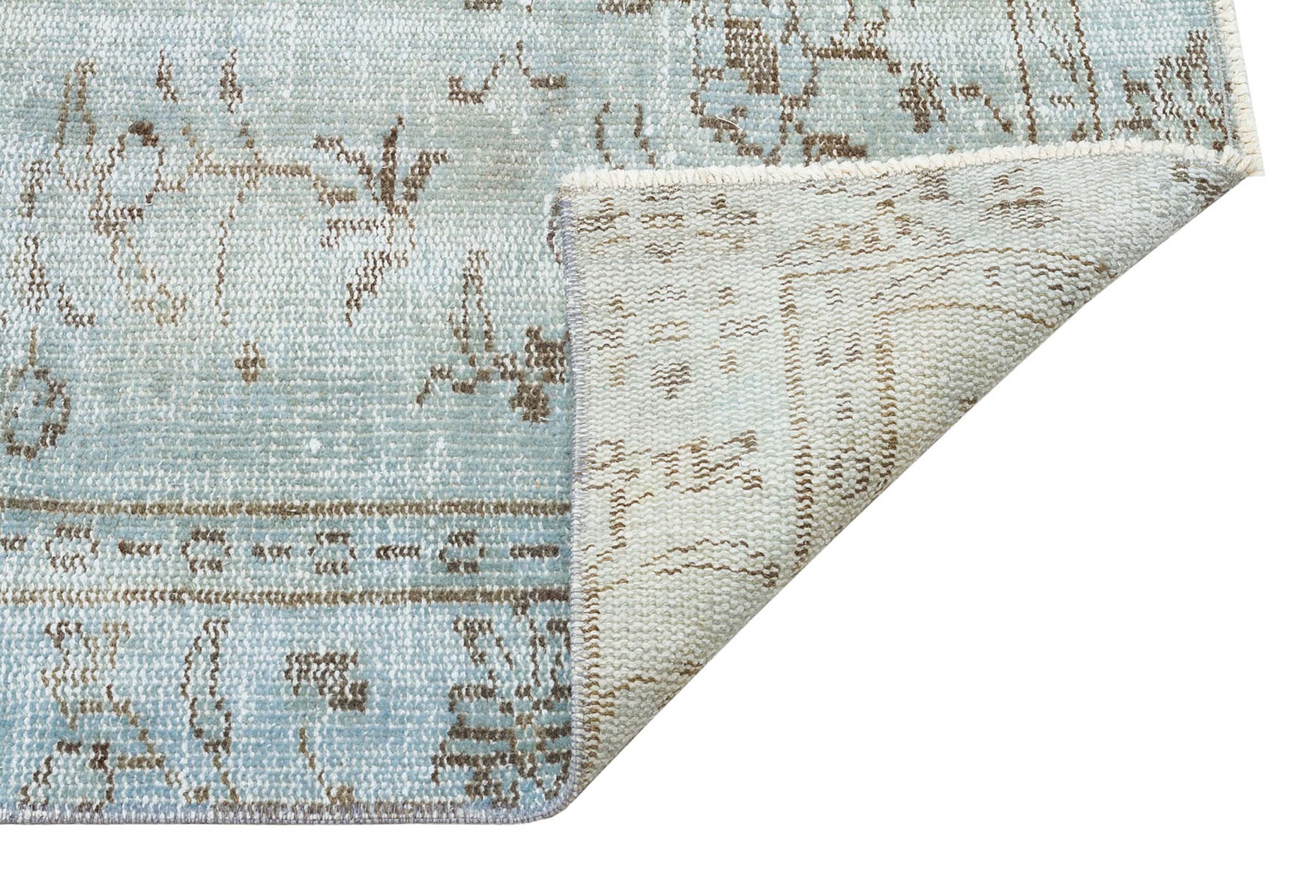 Eskitme El Dokuma Vintage Halı 144 x 243 cm F1368 - Görsel 2