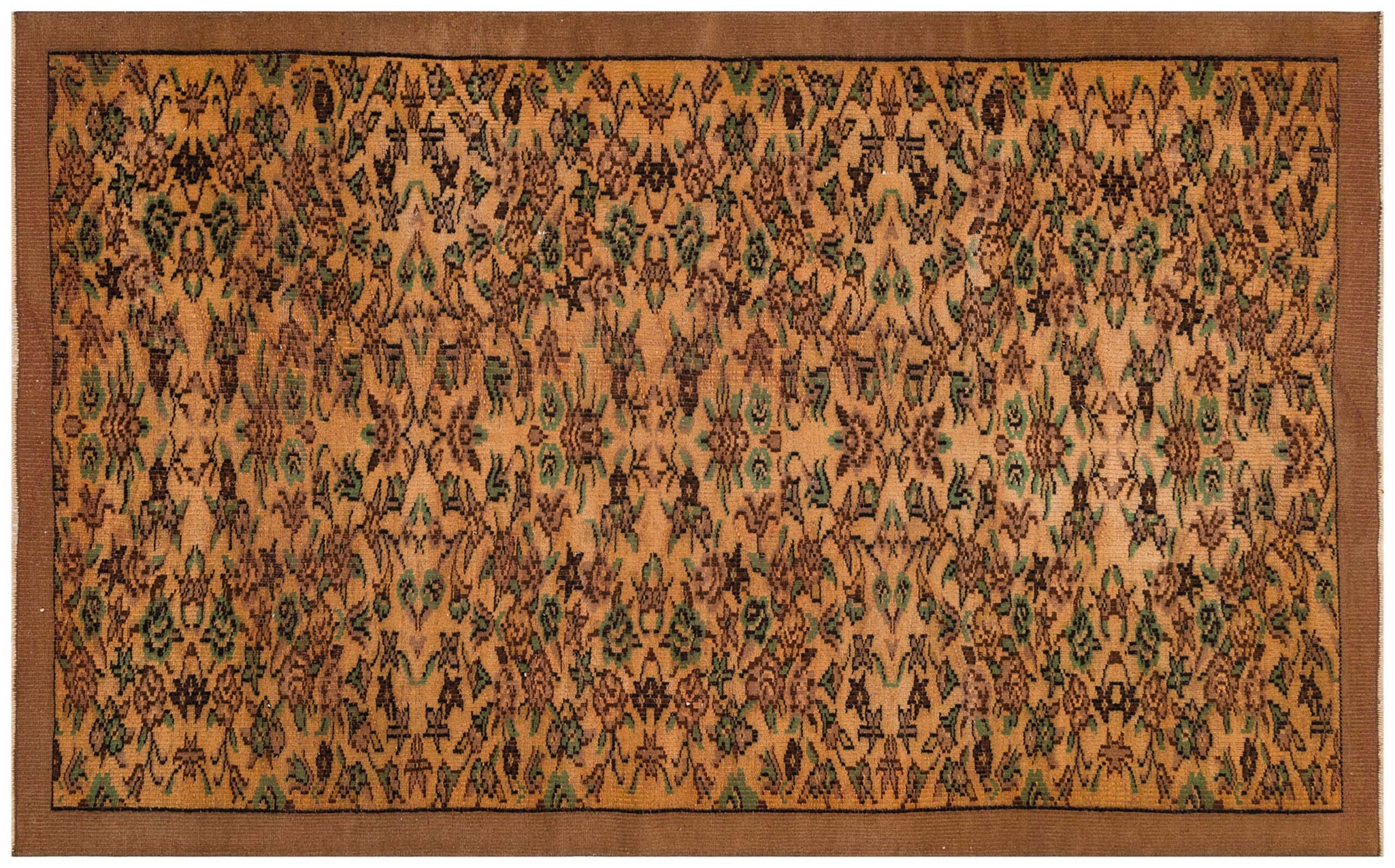 Eşsiz Anadolu Vintage El Dokuma Halı 144 x 238 cm F1387 - Görsel 4