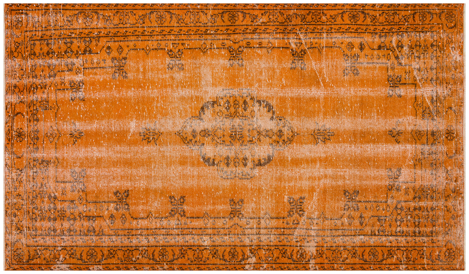 El Dokuması Vintage Anadolu Halısı 152x259cm 9778 - Görsel 2