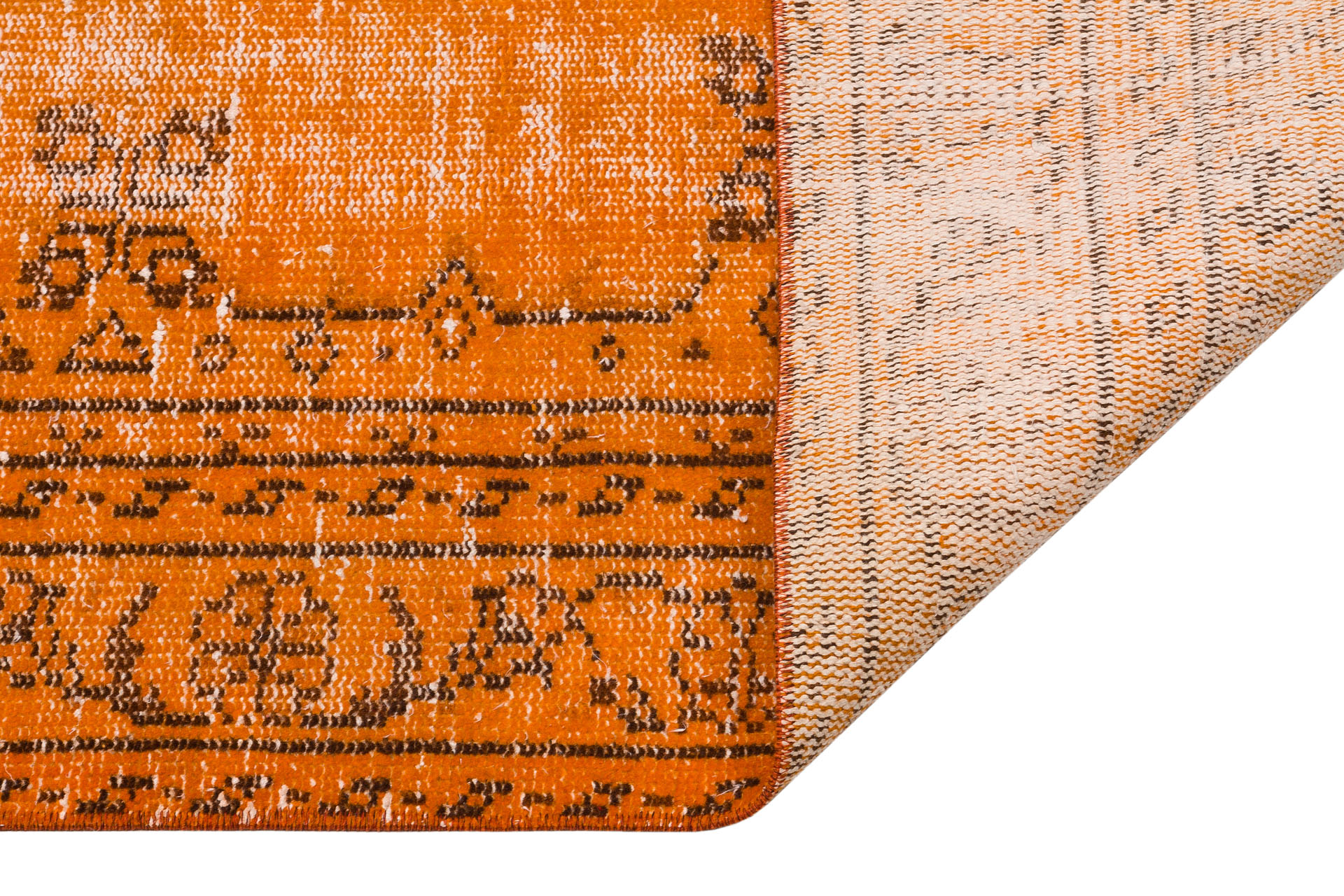 El Dokuması Vintage Anadolu Halısı 152x259cm 9778 - Görsel 3