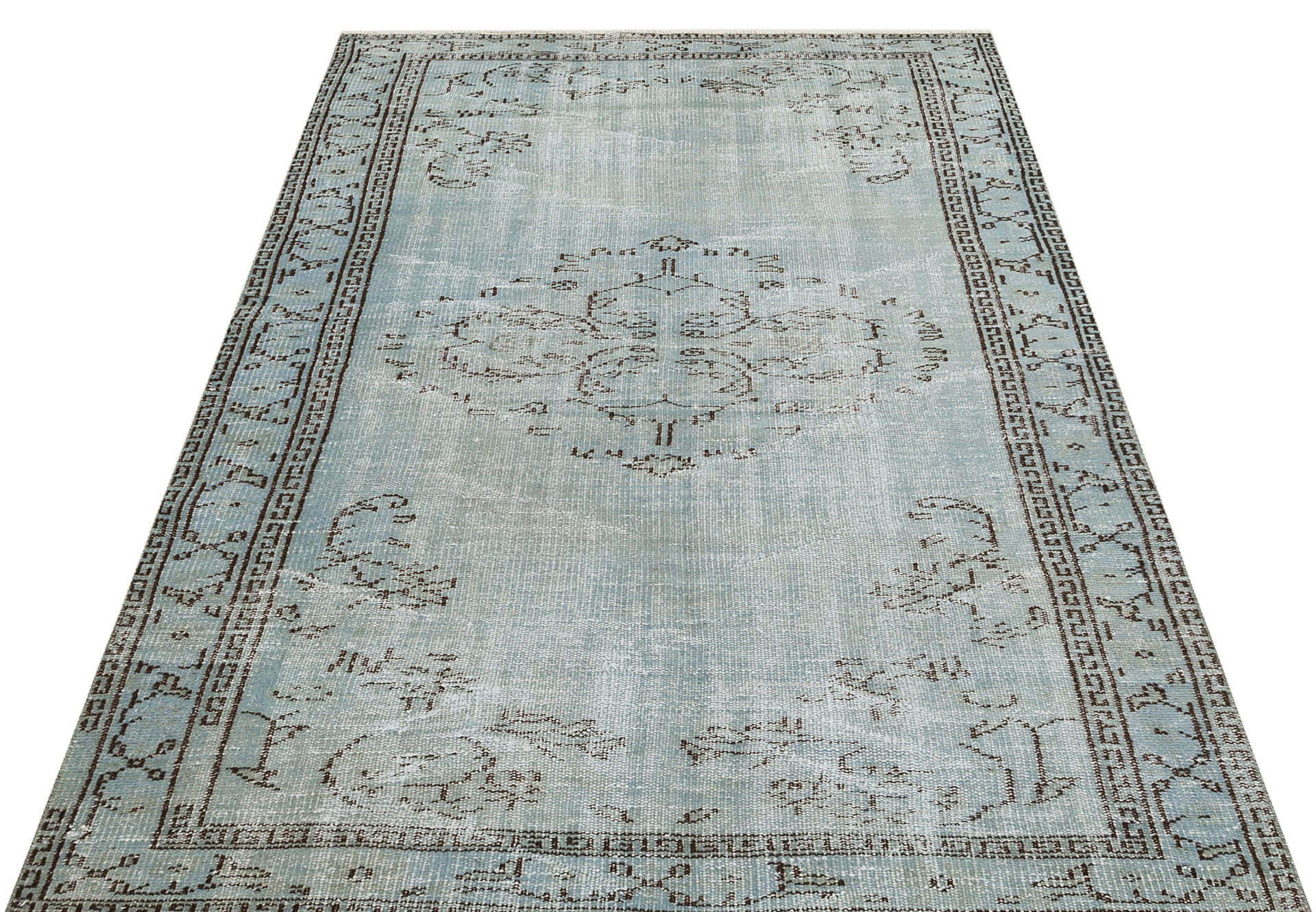 El Dokuması Vintage Anadolu Halısı 136x214cm 9782