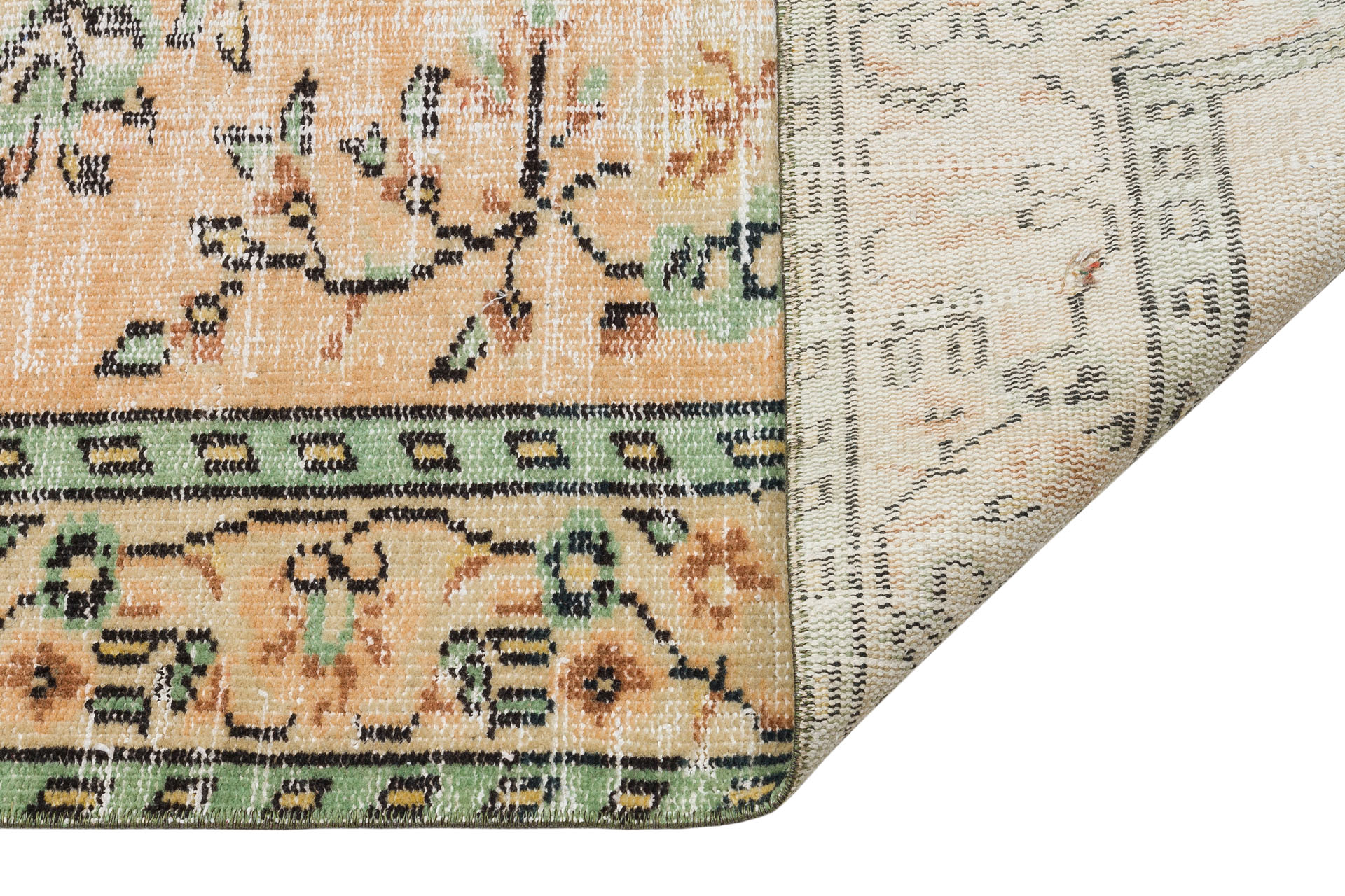 Handwoven Vintage Anatolian Rug — detail view 3, handmade vintage rug