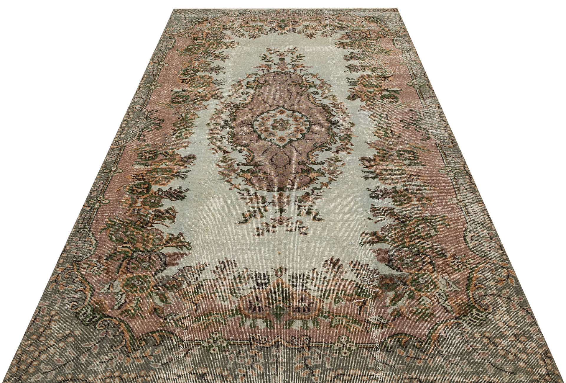 El Dokuması Vintage Anadolu Halısı 159x271cm 9794
