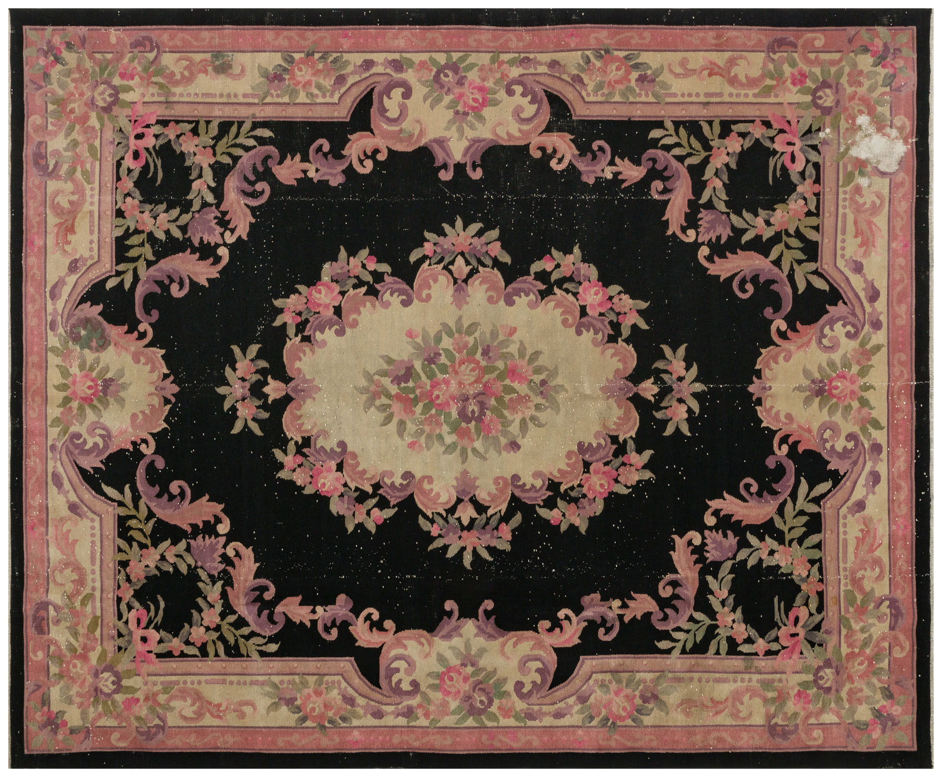 Handwoven Vintage Anatolian Rug — detail view 2, handmade vintage rug