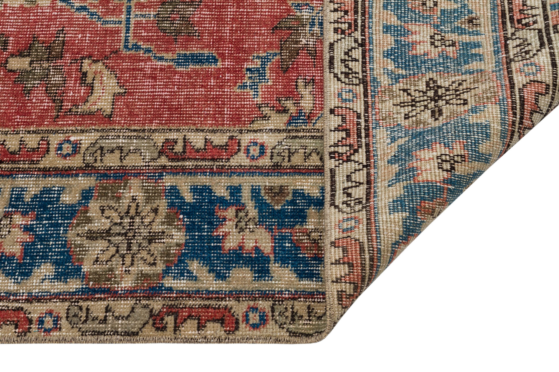 Handwoven Vintage Anatolian Rug — detail view 3, handmade vintage rug