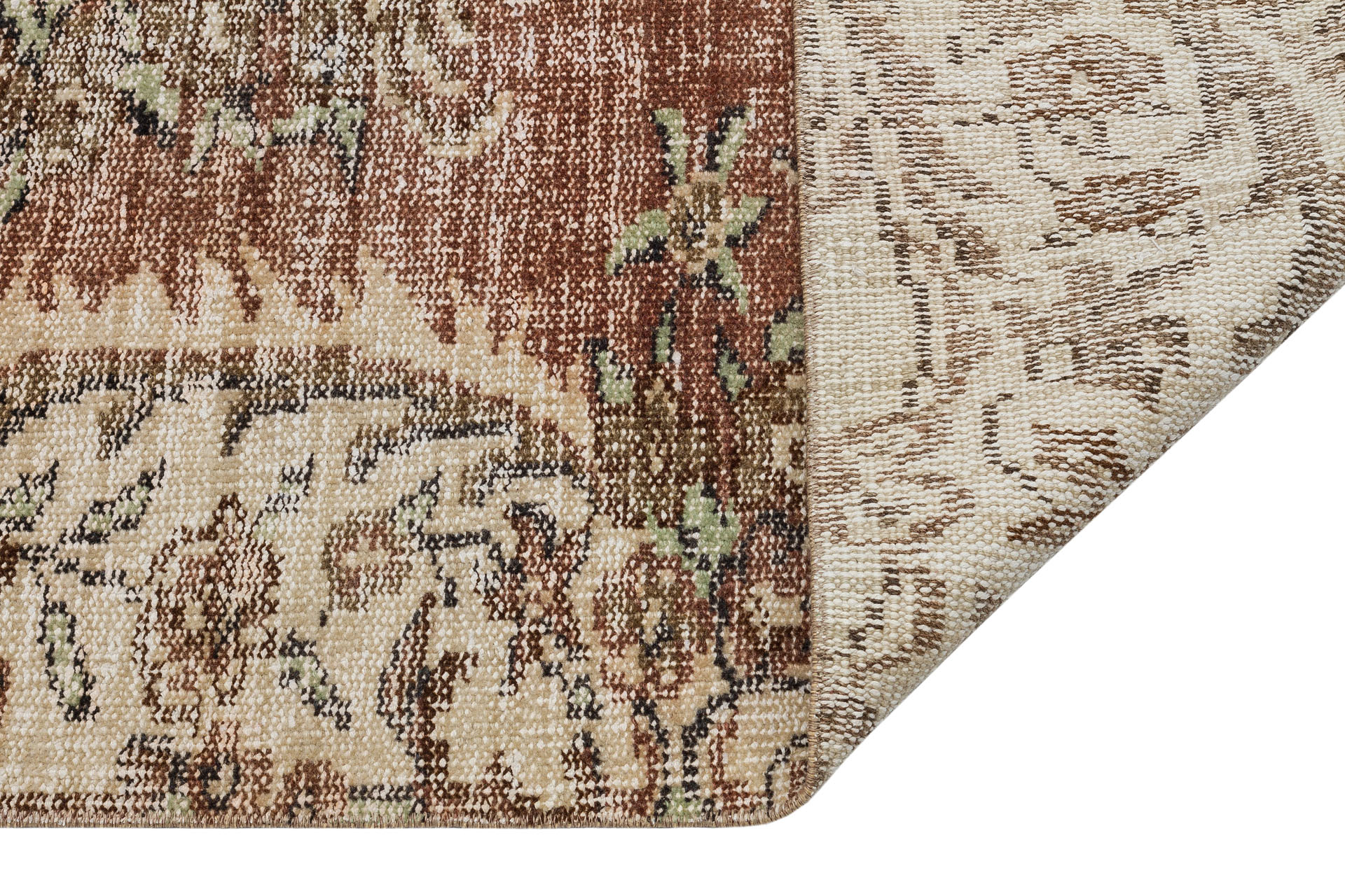 Handwoven Vintage Anatolian Rug — detail view 3, handmade vintage rug