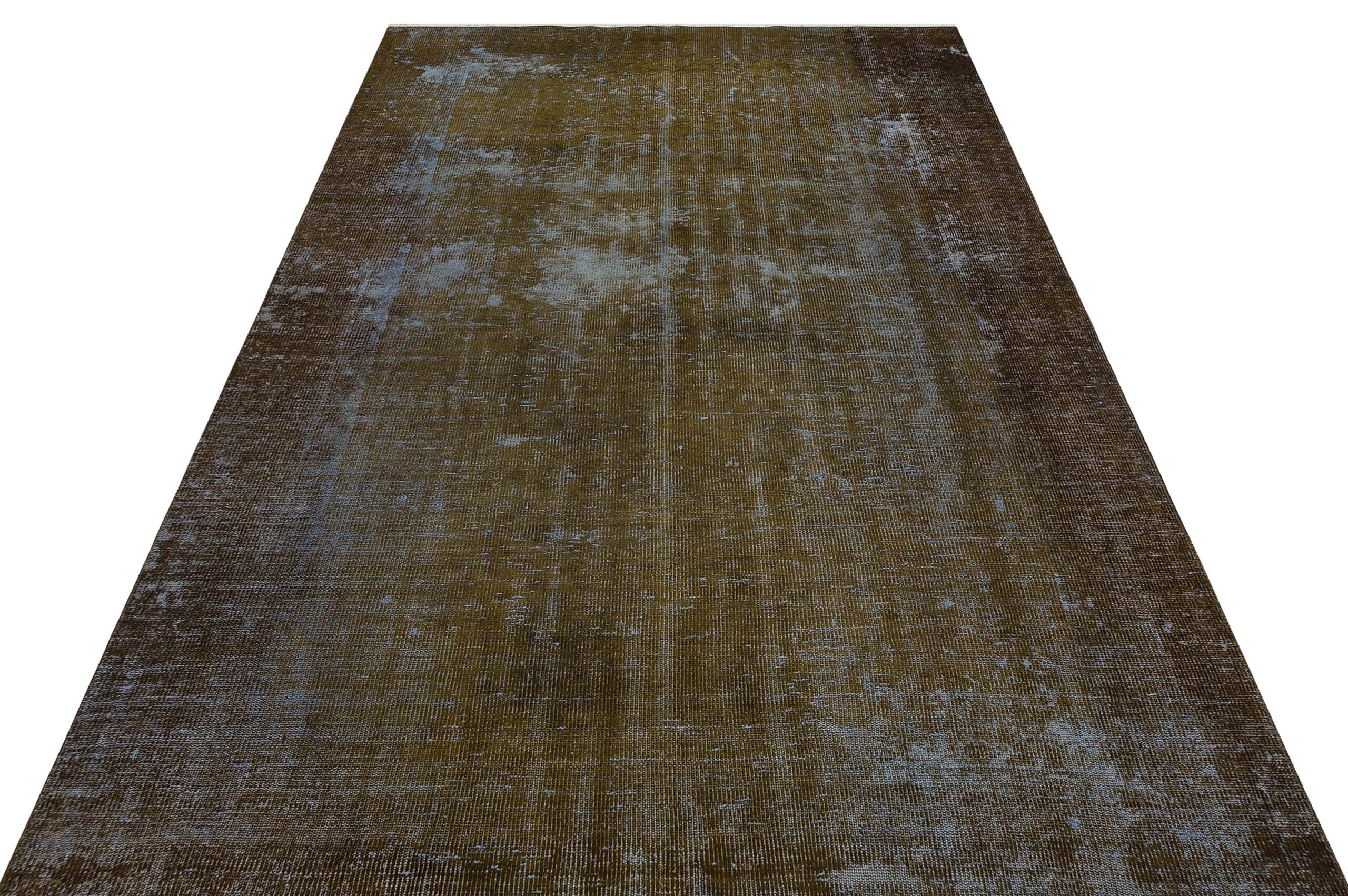 Özel Vintage Eskitme El Dokuma Halı 168x265 cm 9841  |  Siyah