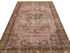 Eşsiz Güzelliğe Sahip Vintage El Dokuma Halı 171x268 cm 9842 | Naturel