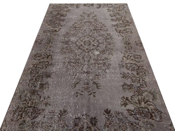 Anatolian Traditional Handmade Rug, vintage rug, Handmade, hand-knotted wool & silk, size 145 × 245 cm, from Antalya