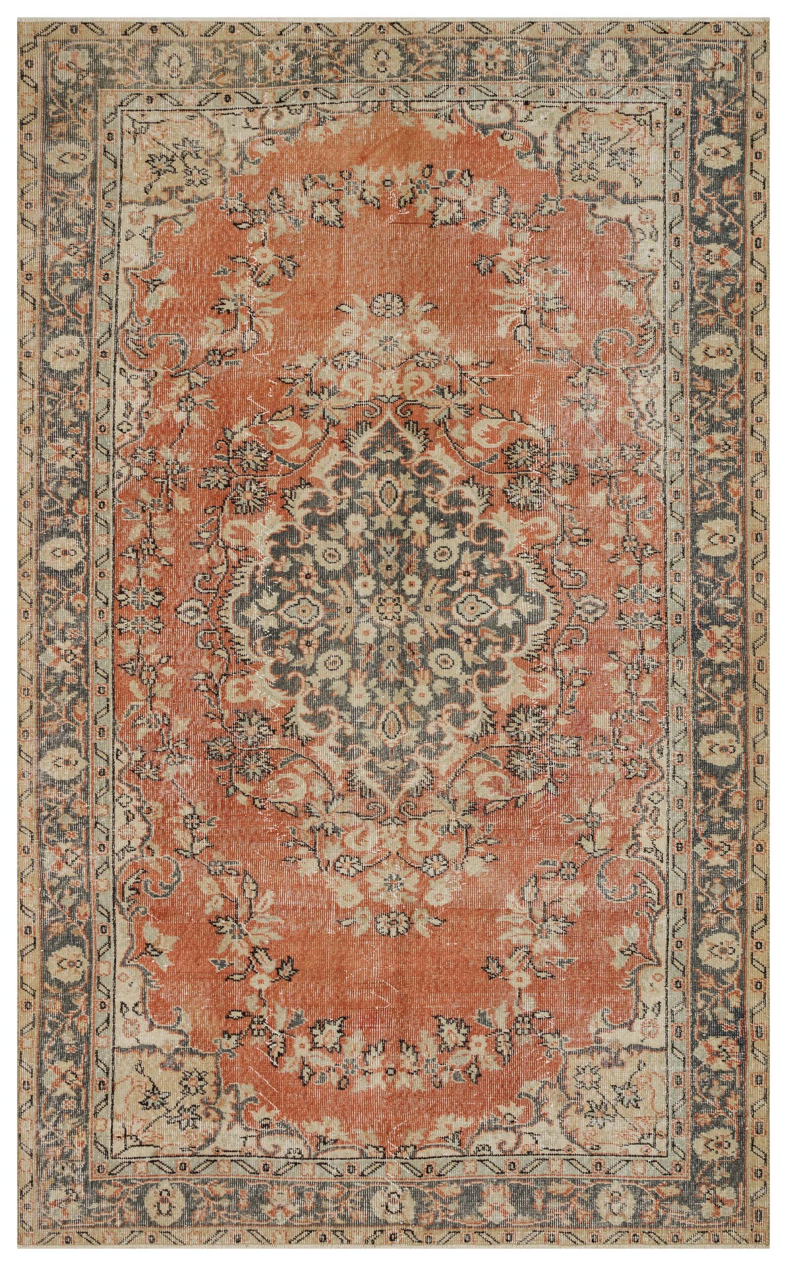 Erzurum Tortum Waterfall Hand-Woven Rug — detail view 4, handmade vintage rug