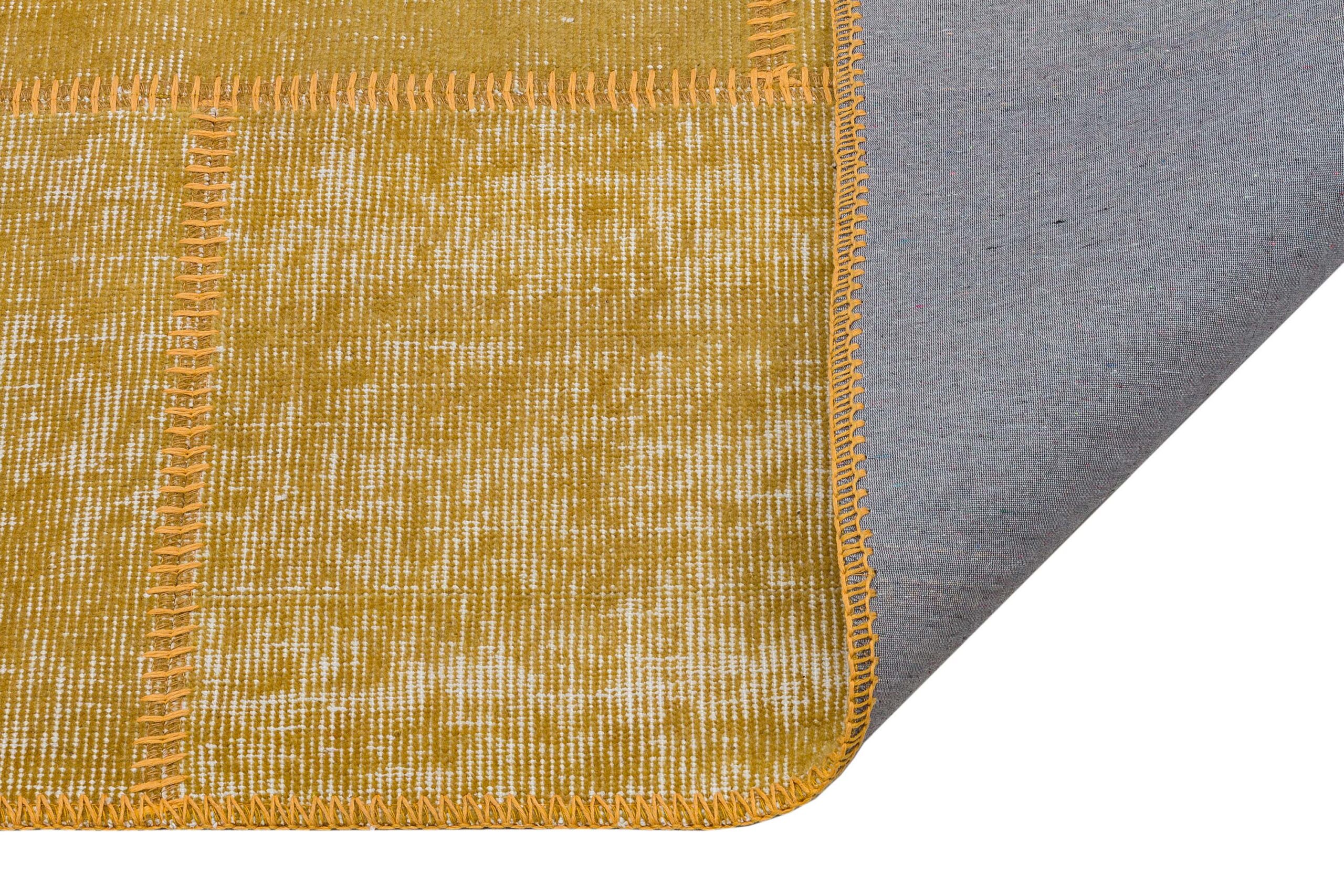 Touch of Time Patchwork Rug — detail view 4, handmade vintage rug