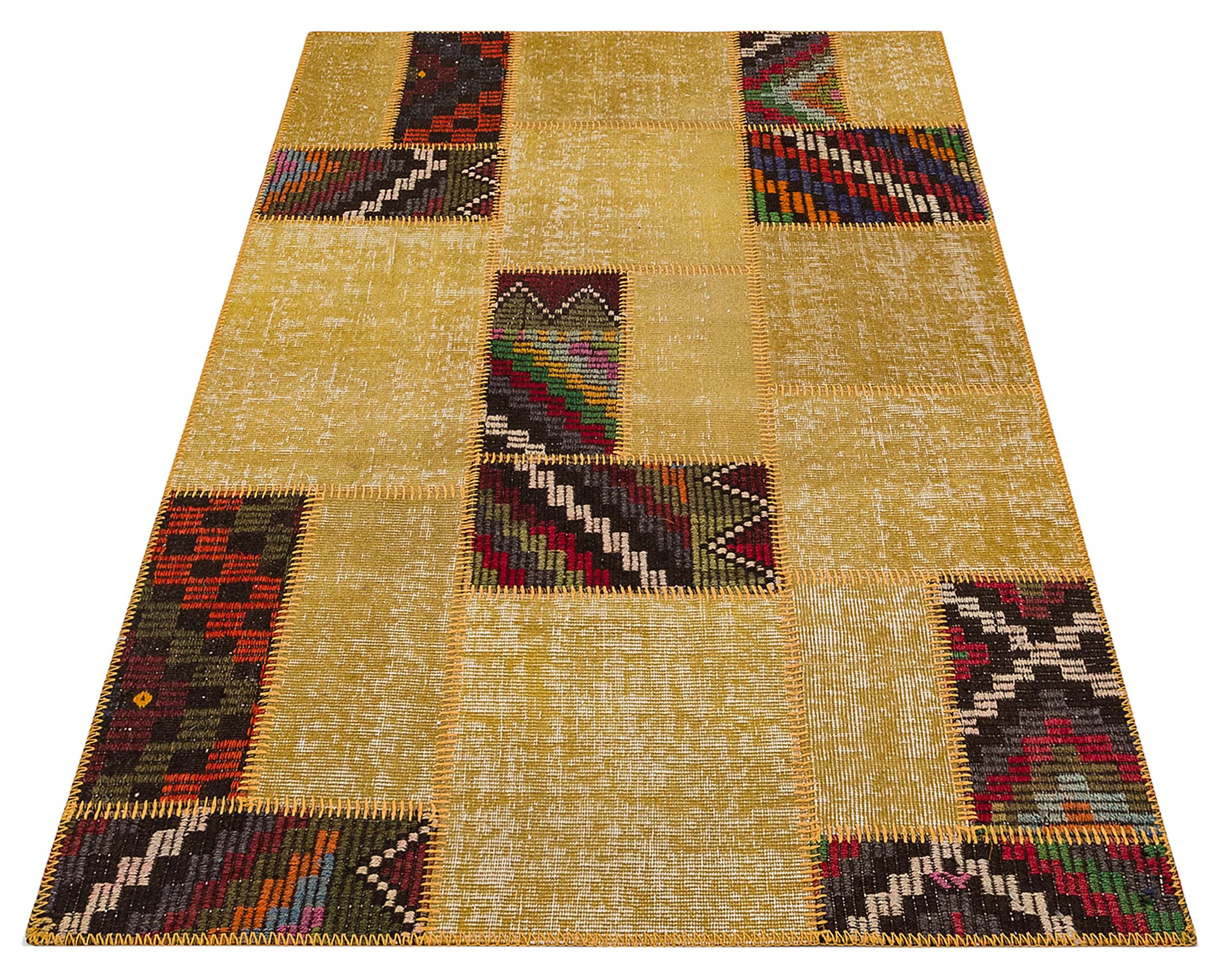 Zamanın Dokunuşu Patchwork Halı 120x180 cm - 6267