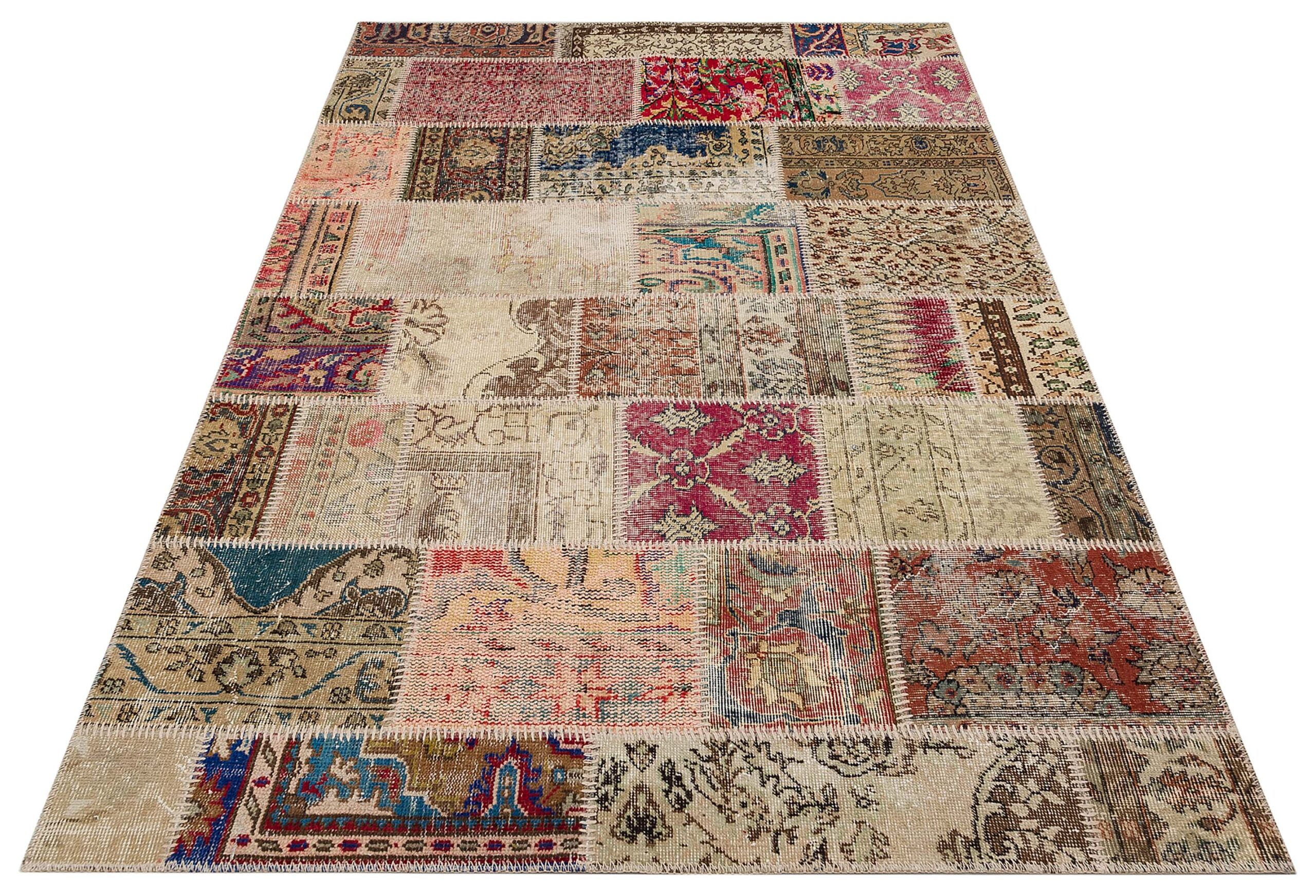 Ruhunuzu Yansıtan Özel Patchwork Halı - 160x230 cm 6268