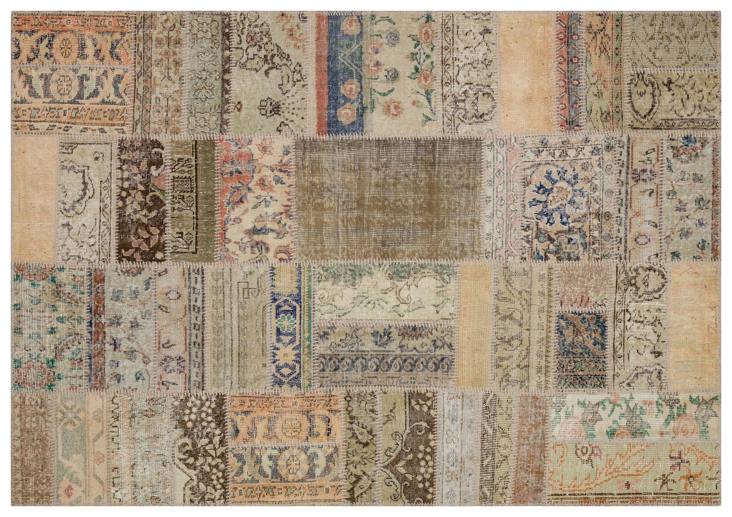 Zamanı Durduran Patchwork Halı 160x230 cm - 6285 - Görsel 3
