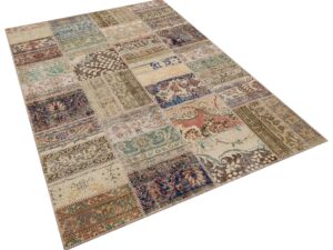 İskandinav Tarzı Patchwork Halı 160x230 cm - 6288